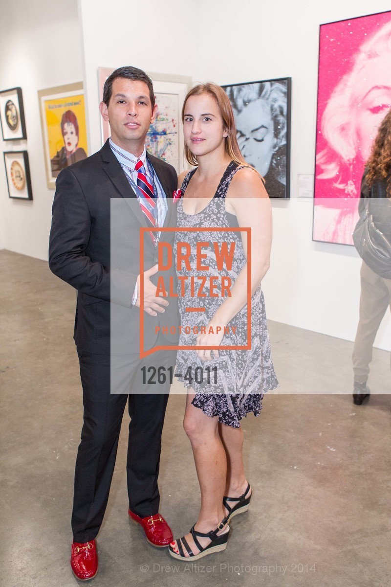 Rodrigo Ubillus, Cheryl Ubillus, ART MIAMI VIP Opening Night at Silicon Valley, US, October 9th, 2014, Photo #1261-4011 Rodrigo Ubillus, Cheryl Ubillus, Photo #1261-4011