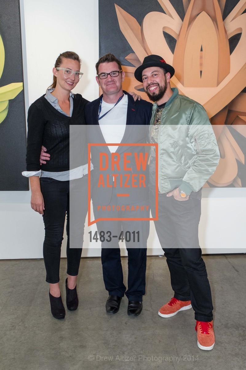 Helen Bayley, Justin Giarla, Alvaro Lacayo, ART MIAMI VIP Opening Night at Silicon Valley, US, October 9th, 2014, Photo #1483-4011 Helen Bayley, Justin Giarla, Alvaro Lacayo, Photo #1483-4011