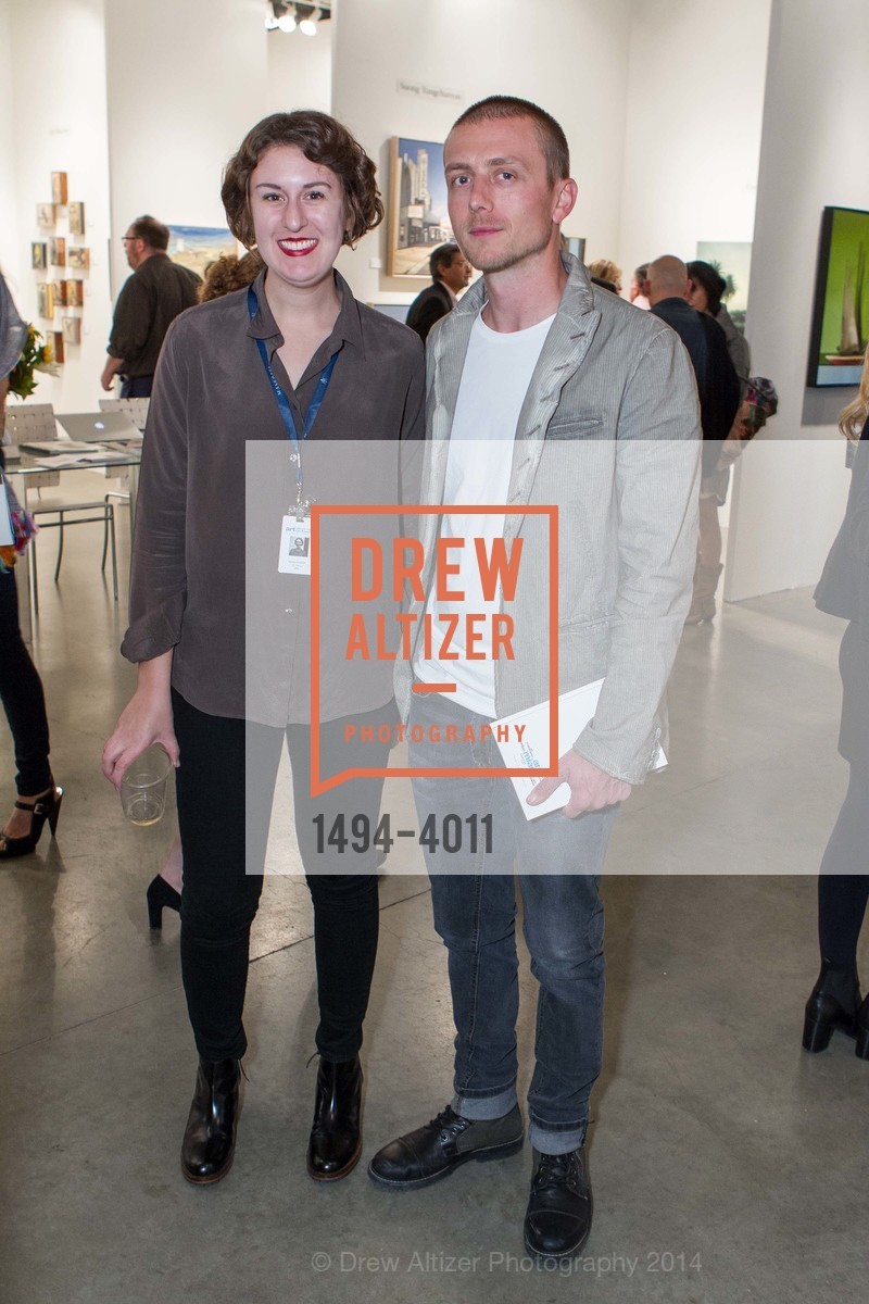Alyssa Lempesis, Omar Thor Arason, ART MIAMI VIP Opening Night at Silicon Valley, US, October 9th, 2014, Photo #1494-4011 Alyssa Lempesis, Omar Thor Arason, Photo #1494-4011