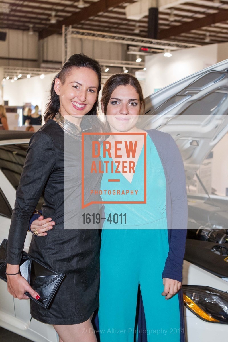 Tiffany Trenda, Julia Proietti, ART MIAMI VIP Opening Night at Silicon Valley, US, October 9th, 2014, Photo #1619-4011 Tiffany Trenda, Julia Proietti, Photo #1619-4011