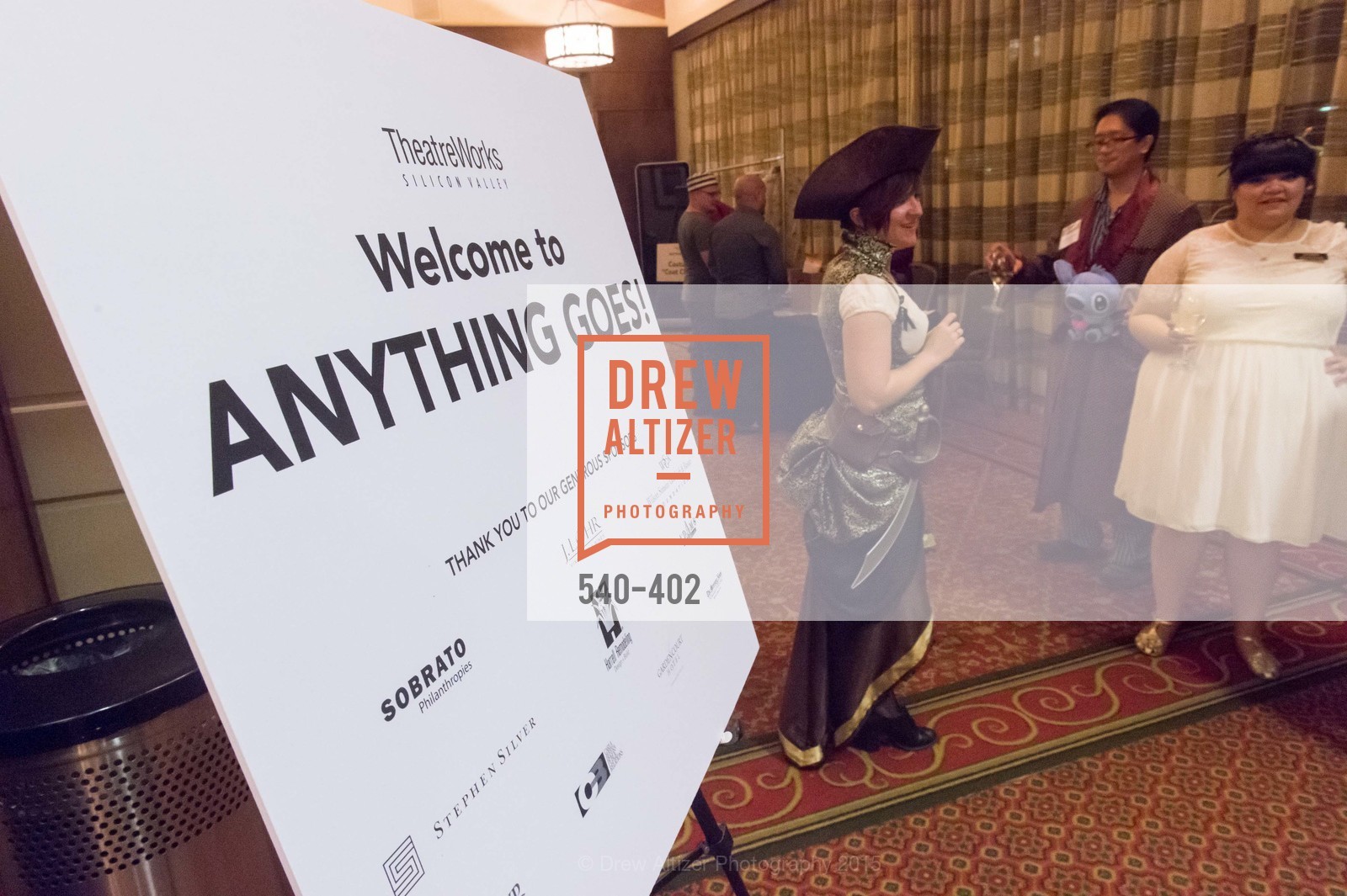 Atmosphere, Theatre Works Presents: Anything Goes, Santa Clara Marriott. 2700 Mission College Blvd, October 17th, 2015,Drew Altizer, Drew Altizer Photography, full-service agency, private events, San Francisco photographer, photographer california