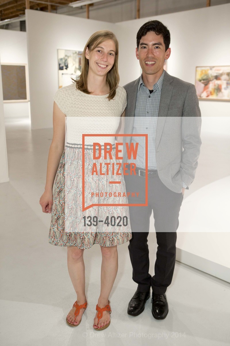 Lisa Mandle, Chris Hu, Pace Menlo Park - Gallery Opening, US, September 17th, 2014, Photo #139-4020 Lisa Mandle, Chris Hu, Photo #139-4020
