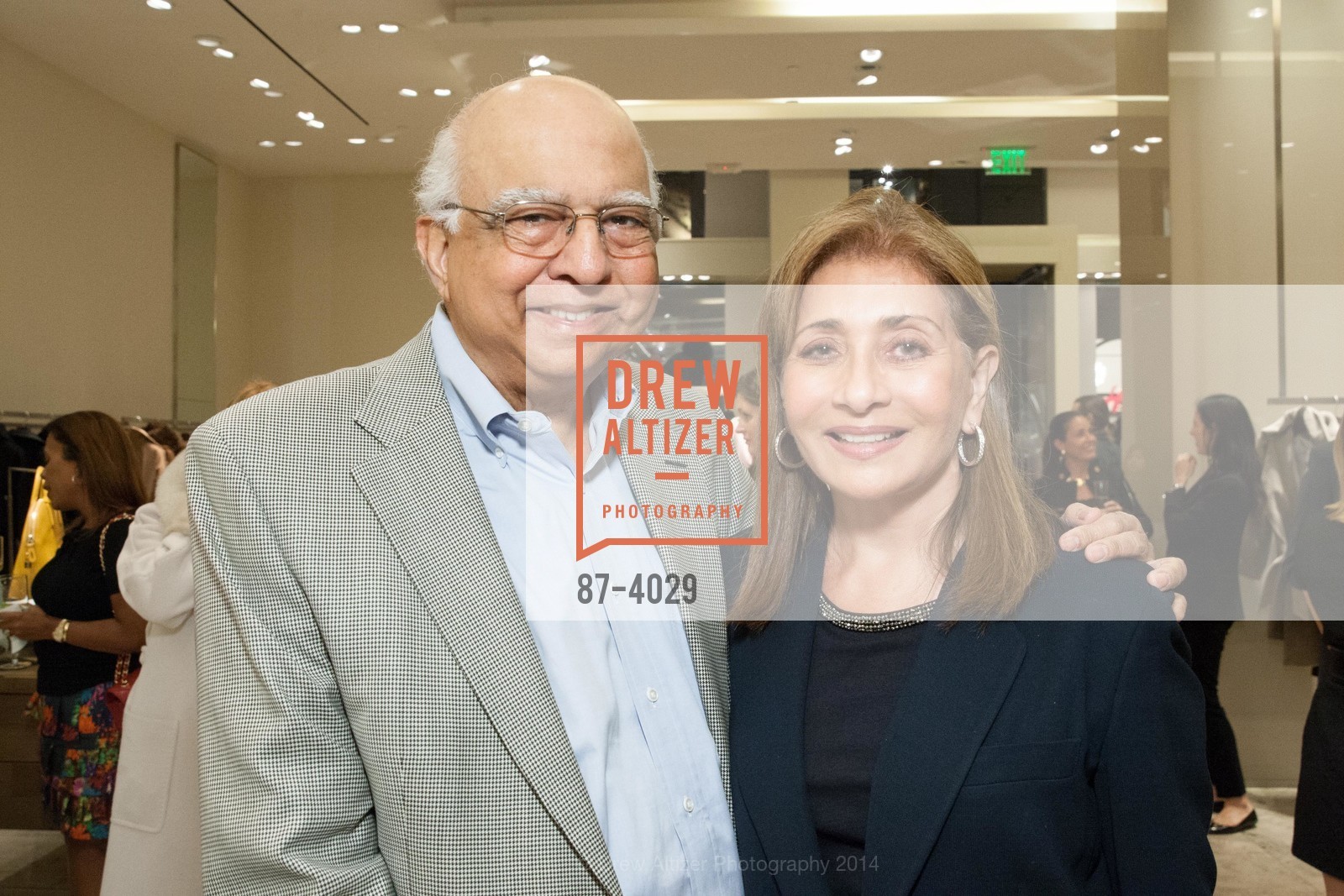 Noel Pinto, Rae Pinto, Max Mara Hosts the San Francisco Symphony League, US, October 31st, 2014, Photo #87-4029 Noel Pinto, Rae Pinto, Photo #87-4029