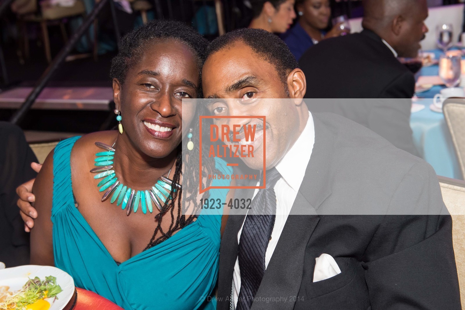 Jackie Copeland-Carson, Emmett Carson, MoAD 9th Annual Gala, MoAD 2.0: SHARED JOURNEYS, US, October 11th, 2014, Photo #1923-4032 Jackie Copeland-Carson, Emmett Carson, Photo #1923-4032