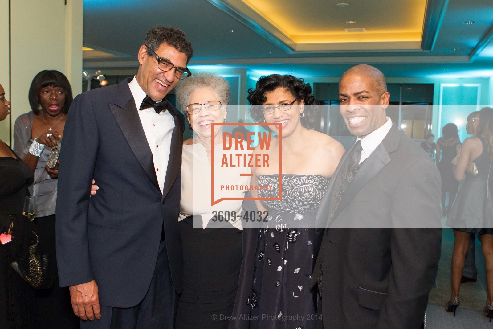 John Streeter, Del Handy, Dorine Holsey Streeter, Paul Henderson, MoAD 9th Annual Gala, MoAD 2.0: SHARED JOURNEYS, US, October 11th, 2014, Photo #3609-4032 John Streeter, Del Handy, Dorine Holsey Streeter, Paul Henderson, Photo #3609-4032