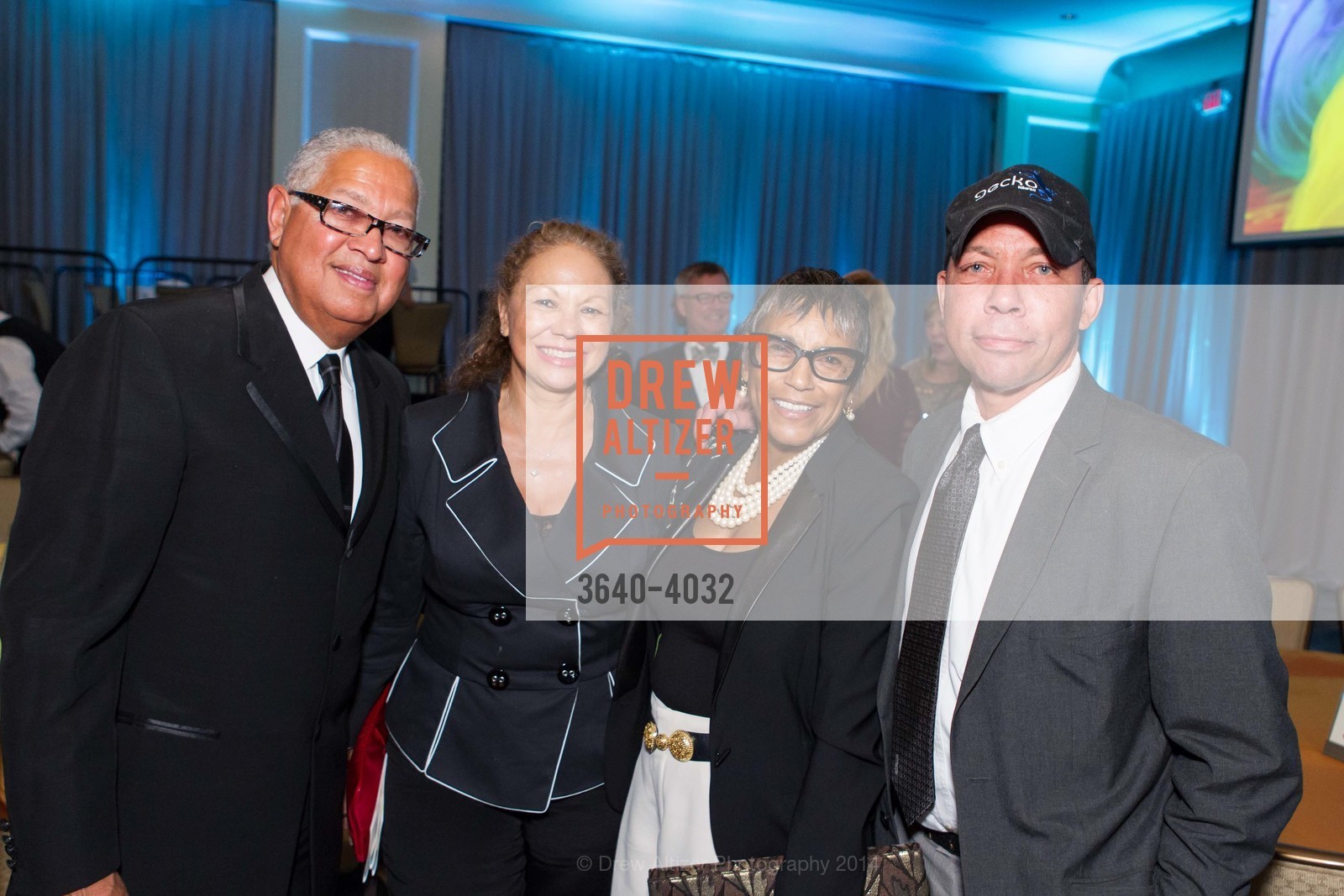 Bernard Kinsey, Ina Mayhew, Shirley Kinsey, Scott Mayhew, MoAD 9th Annual Gala, MoAD 2.0: SHARED JOURNEYS, US, October 11th, 2014, Photo #3640-4032 Bernard Kinsey, Ina Mayhew, Shirley Kinsey, Scott Mayhew, Photo #3640-4032