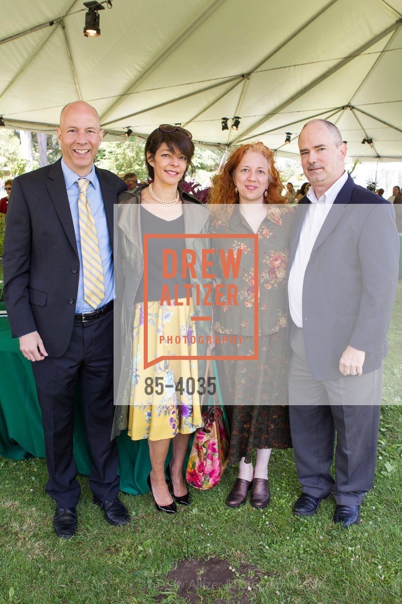 Patrick McGovern, Raquel McGovern, Daphne Blumenthal, Peter Priel, SAN FRANCISCO BOTANICAL GARDEN Luncheon: Garden Feast, US, May 21st, 2014, Photo #85-4035 Patrick McGovern, Raquel McGovern, Daphne Blumenthal, Peter Priel, Photo #85-4035