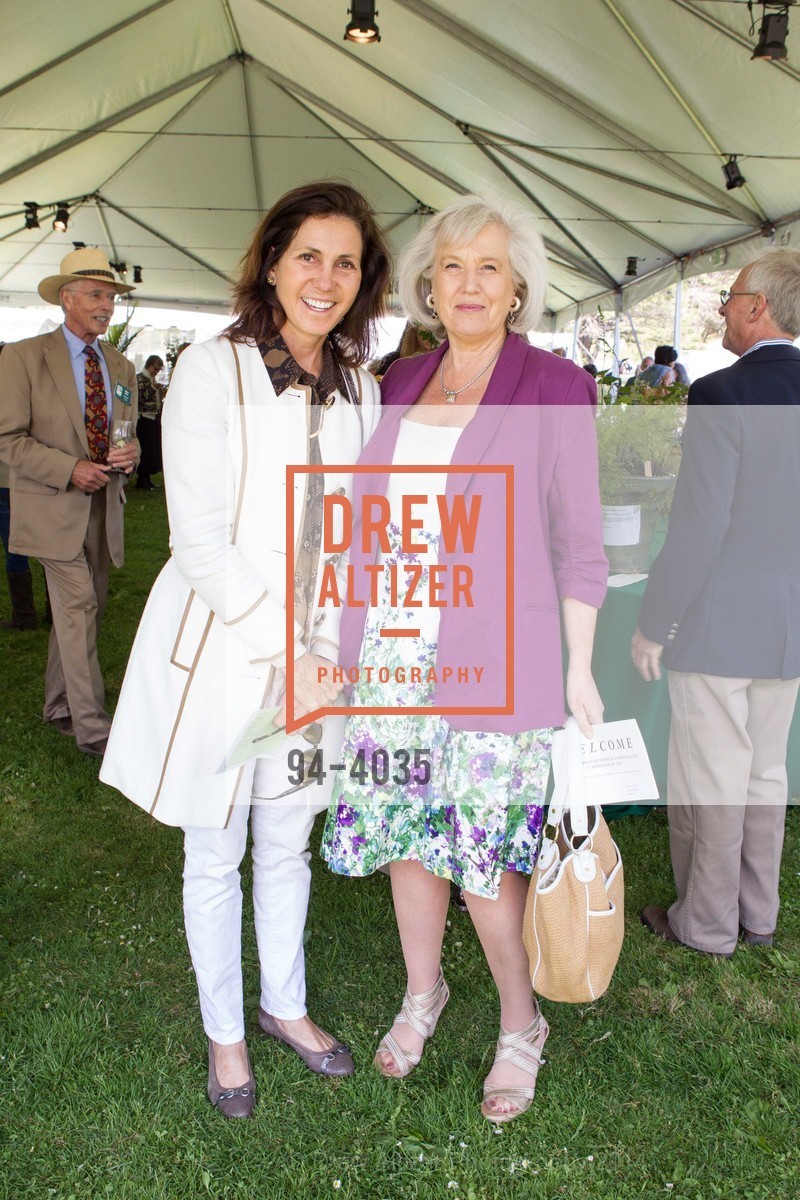 Kate Ditzler, Daryl Nelson, SAN FRANCISCO BOTANICAL GARDEN Luncheon: Garden Feast, US, May 21st, 2014, Photo #94-4035 Kate Ditzler, Daryl Nelson, Photo #94-4035