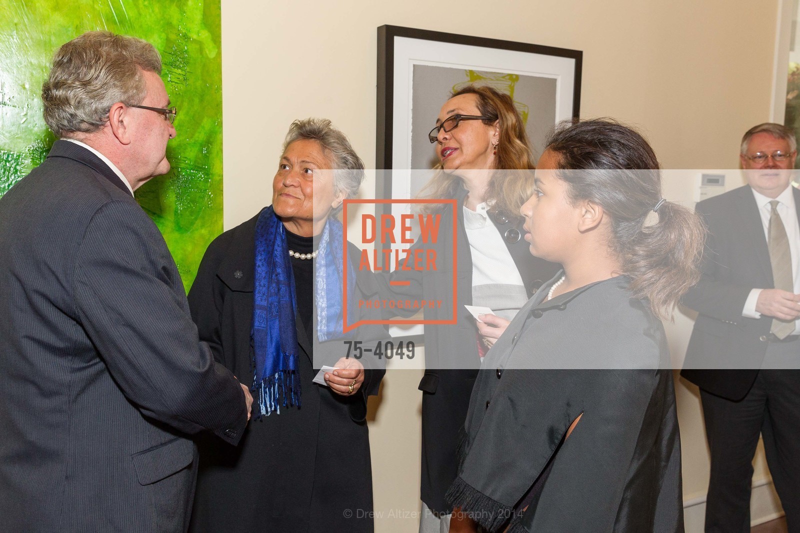 Corina Manetti, Beatrice Ruini, Camilla Ruini, Ground Breaking of the SHREM MUSEUM at the Robert and Margrit Mondavit Center for Performing Arts and UC Davis, US, March 1st, 2014, Photo #75-4049 Corina Manetti, Beatrice Ruini, Camilla Ruini, Photo #75-4049