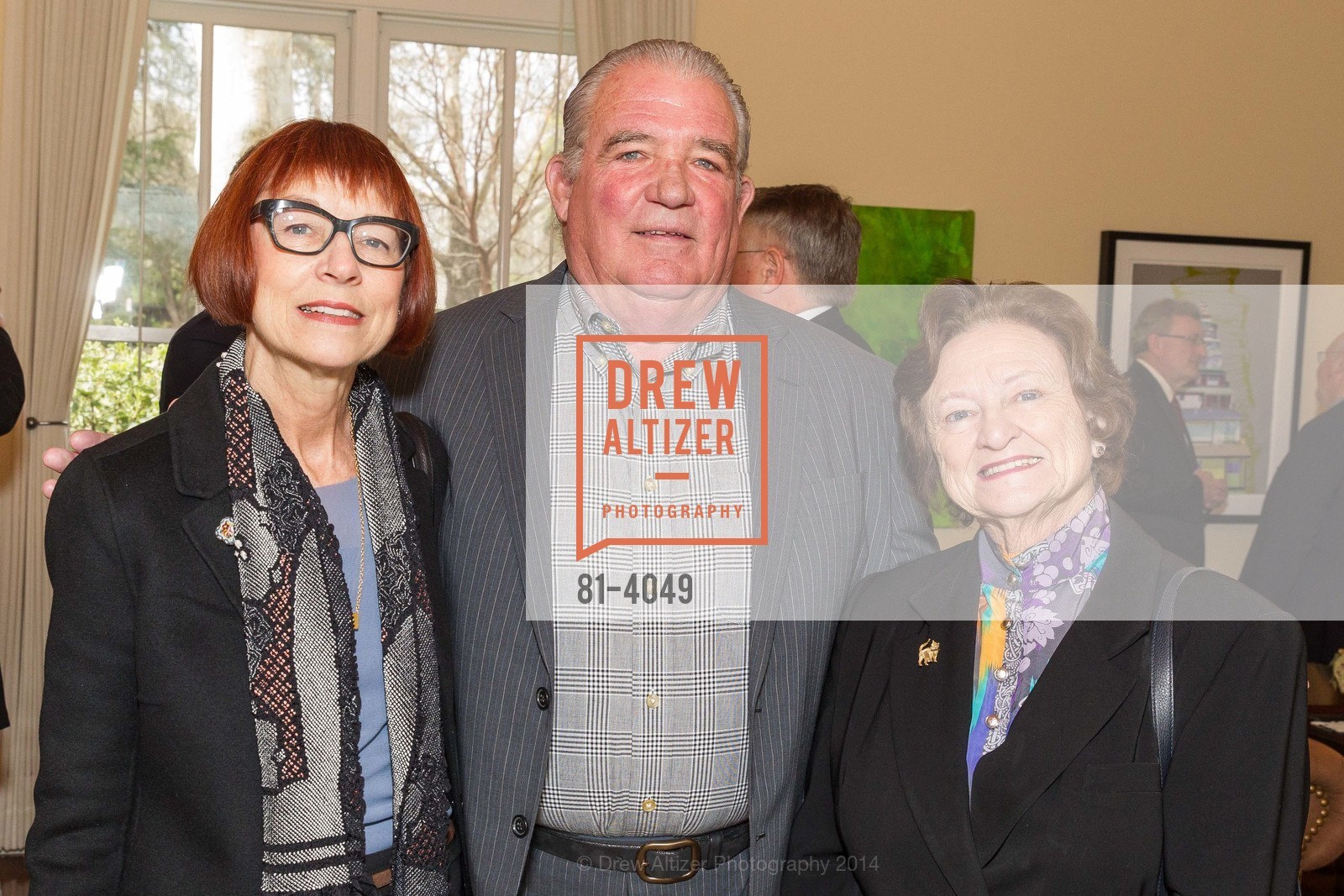 Sandra Shannonhouse, Art Schade, Anne Gray, Ground Breaking of the SHREM MUSEUM at the Robert and Margrit Mondavit Center for Performing Arts and UC Davis, US, March 1st, 2014, Photo #81-4049 Sandra Shannonhouse, Art Schade, Anne Gray, Photo #81-4049