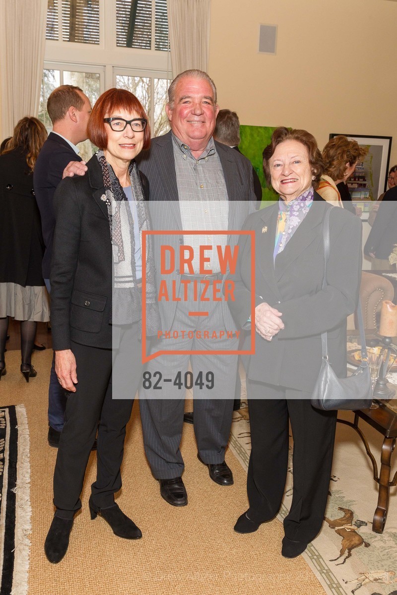 Sandra Shannonhouse, Art Schade, Anne Gray, Ground Breaking of the SHREM MUSEUM at the Robert and Margrit Mondavit Center for Performing Arts and UC Davis, US, March 1st, 2014, Photo #82-4049 Sandra Shannonhouse, Art Schade, Anne Gray, Photo #82-4049