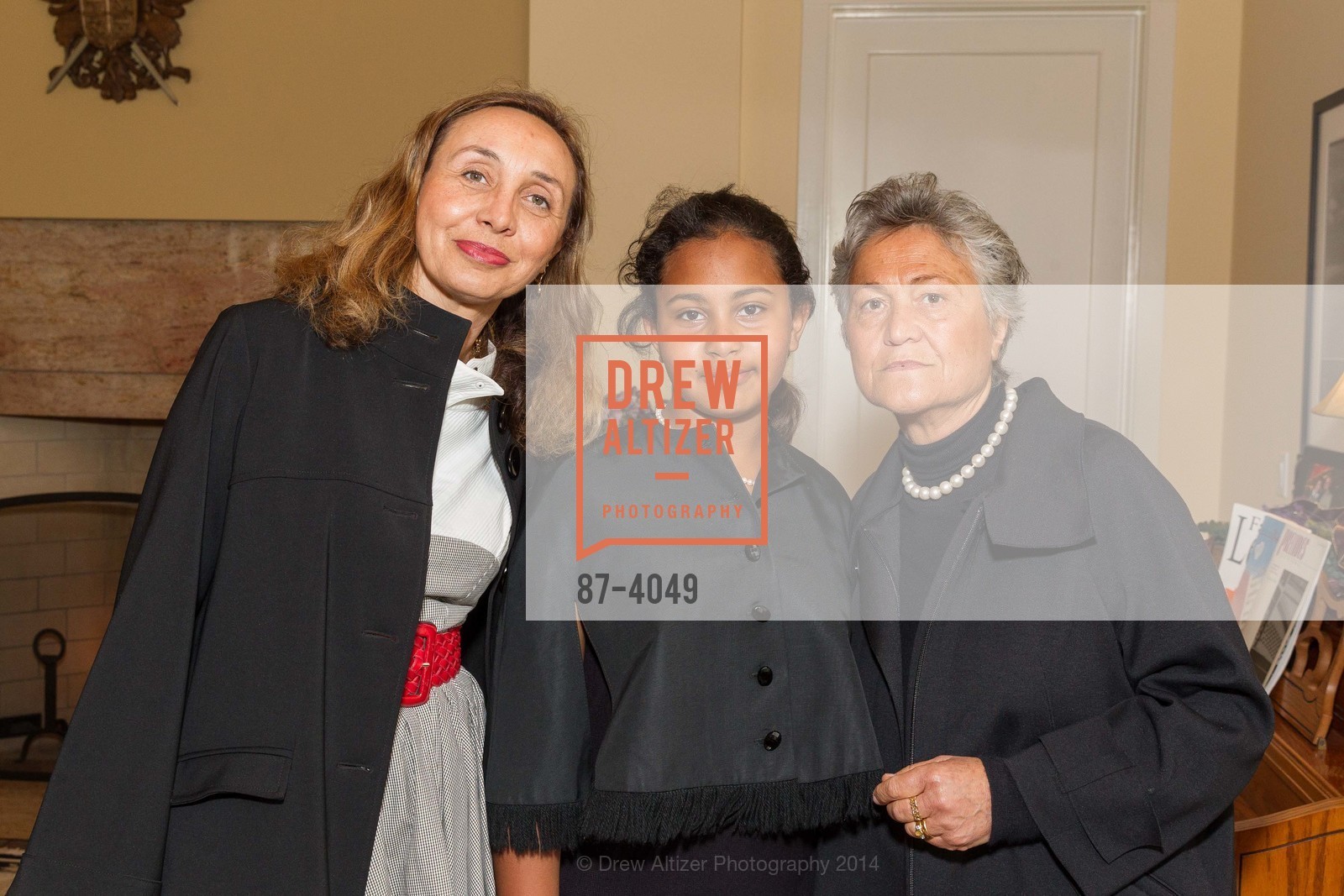 Beatrice Ruini, Camilla Ruini, Corina Manetti, Ground Breaking of the SHREM MUSEUM at the Robert and Margrit Mondavit Center for Performing Arts and UC Davis, US, March 1st, 2014, Photo #87-4049 Beatrice Ruini, Camilla Ruini, Corina Manetti, Photo #87-4049