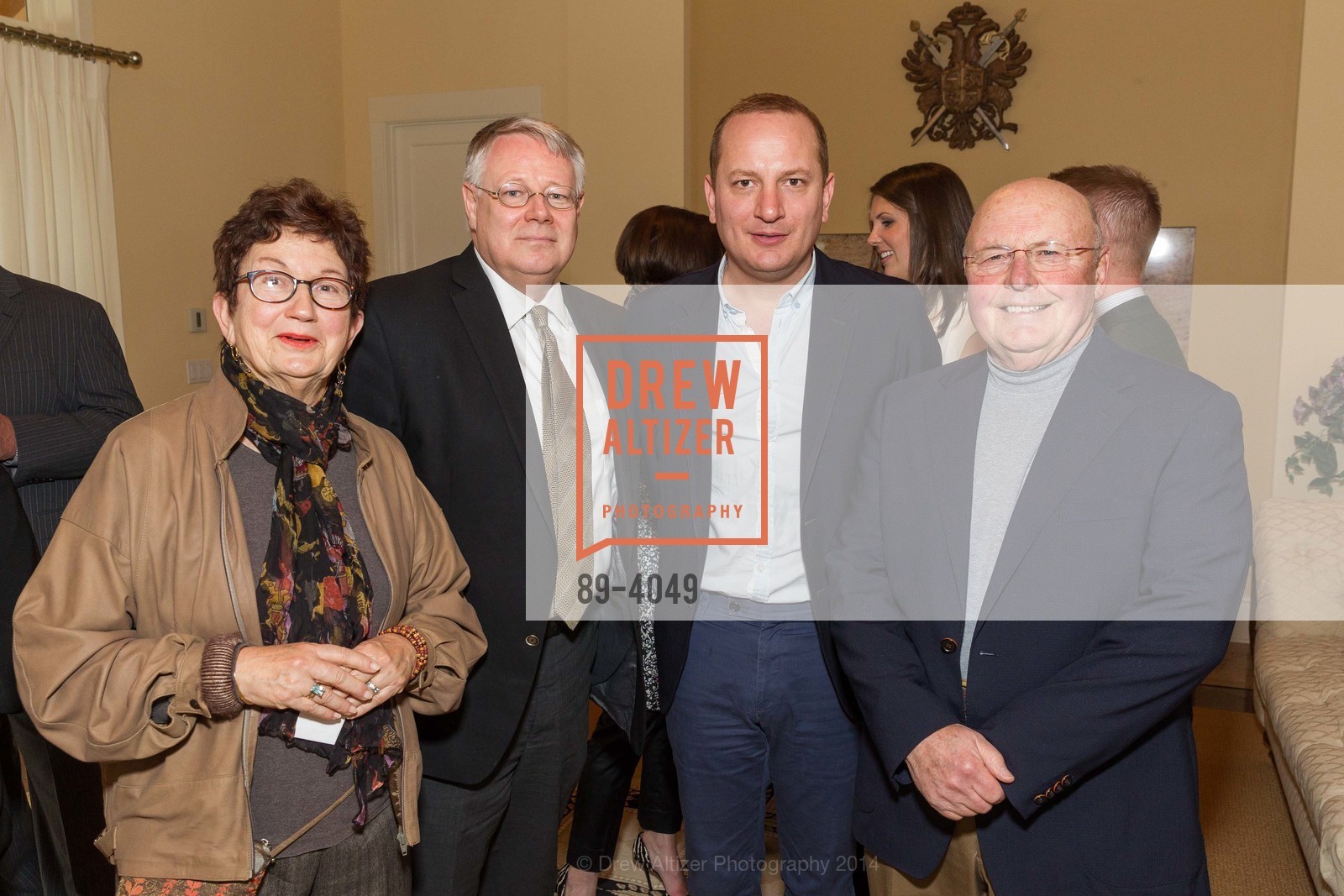Joan DePaoli, Karl Backus, Florian Idenburg, Alex DePaoli, Ground Breaking of the SHREM MUSEUM at the Robert and Margrit Mondavit Center for Performing Arts and UC Davis, US, March 1st, 2014, Photo #89-4049 Joan DePaoli, Karl Backus, Florian Idenburg, Alex DePaoli, Photo #89-4049