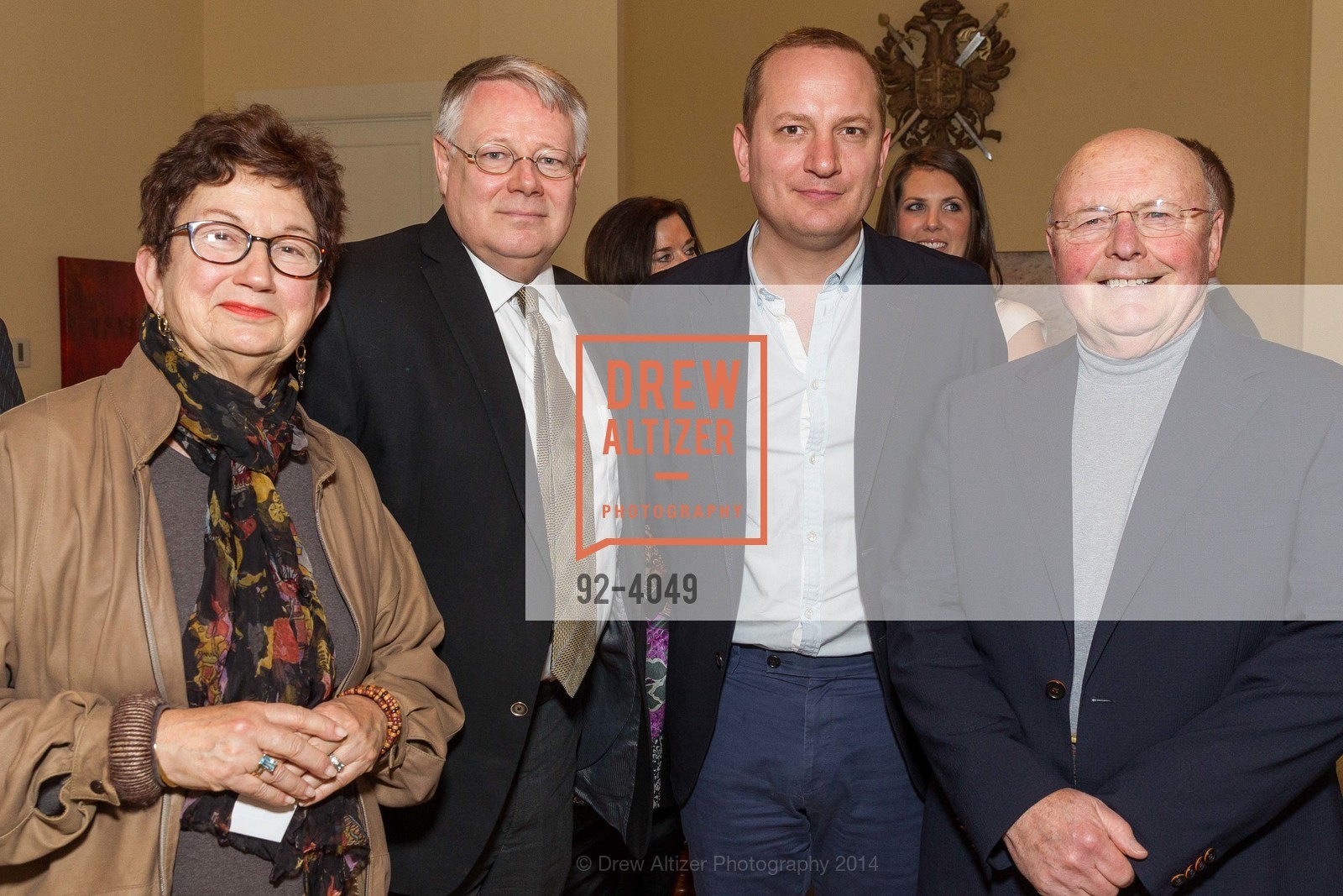 Joan DePaoli, Karl Backus, Florian Idenburg, Alex DePaoli, Ground Breaking of the SHREM MUSEUM at the Robert and Margrit Mondavit Center for Performing Arts and UC Davis, US, March 1st, 2014, Photo #92-4049 Joan DePaoli, Karl Backus, Florian Idenburg, Alex DePaoli, Photo #92-4049