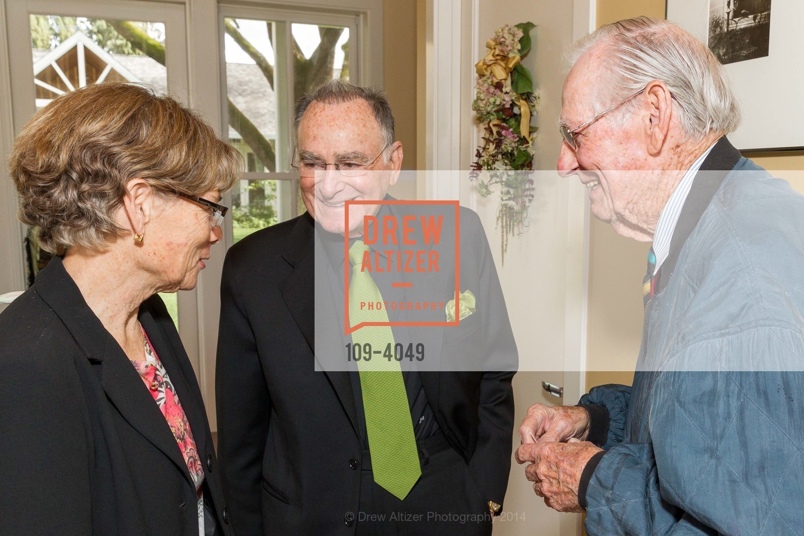 Jan Shrem, Wayne Thiebaud, Ground Breaking of the SHREM MUSEUM at the Robert and Margrit Mondavit Center for Performing Arts and UC Davis, US, March 1st, 2014, Photo #109-4049 Jan Shrem, Wayne Thiebaud, Photo #109-4049