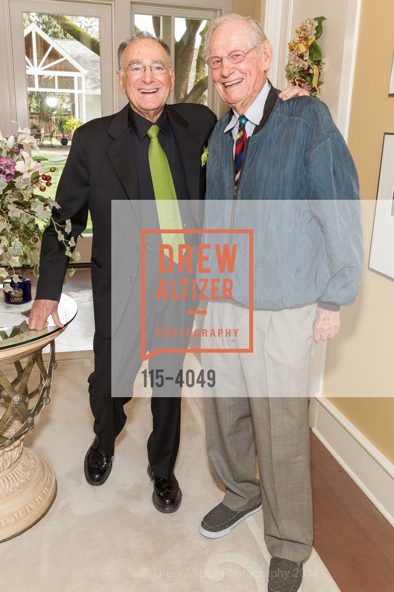 Jan Shrem, Wayne Thiebaud, Ground Breaking of the SHREM MUSEUM at the Robert and Margrit Mondavit Center for Performing Arts and UC Davis, US, March 1st, 2014, Photo #115-4049 Jan Shrem, Wayne Thiebaud, Photo #115-4049