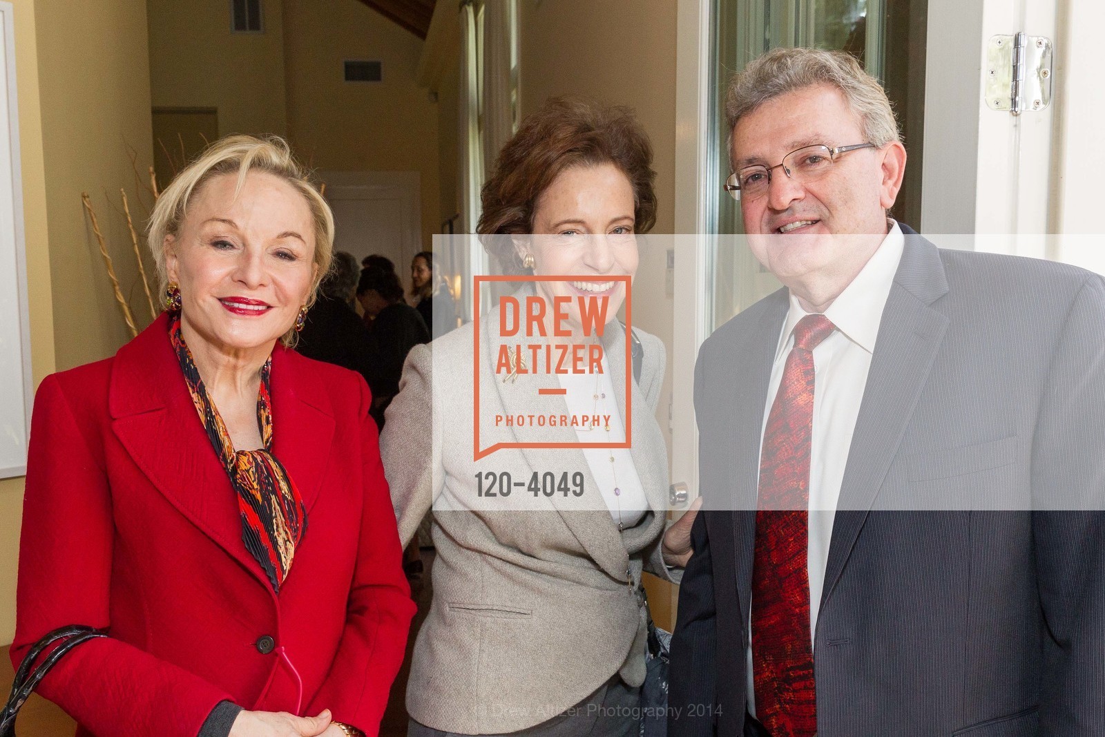 Sandra Lloyd, Barbara George, Spyros Tseregounis, Ground Breaking of the SHREM MUSEUM at the Robert and Margrit Mondavit Center for Performing Arts and UC Davis, US, March 1st, 2014, Photo #120-4049 Sandra Lloyd, Barbara George, Spyros Tseregounis, Photo #120-4049