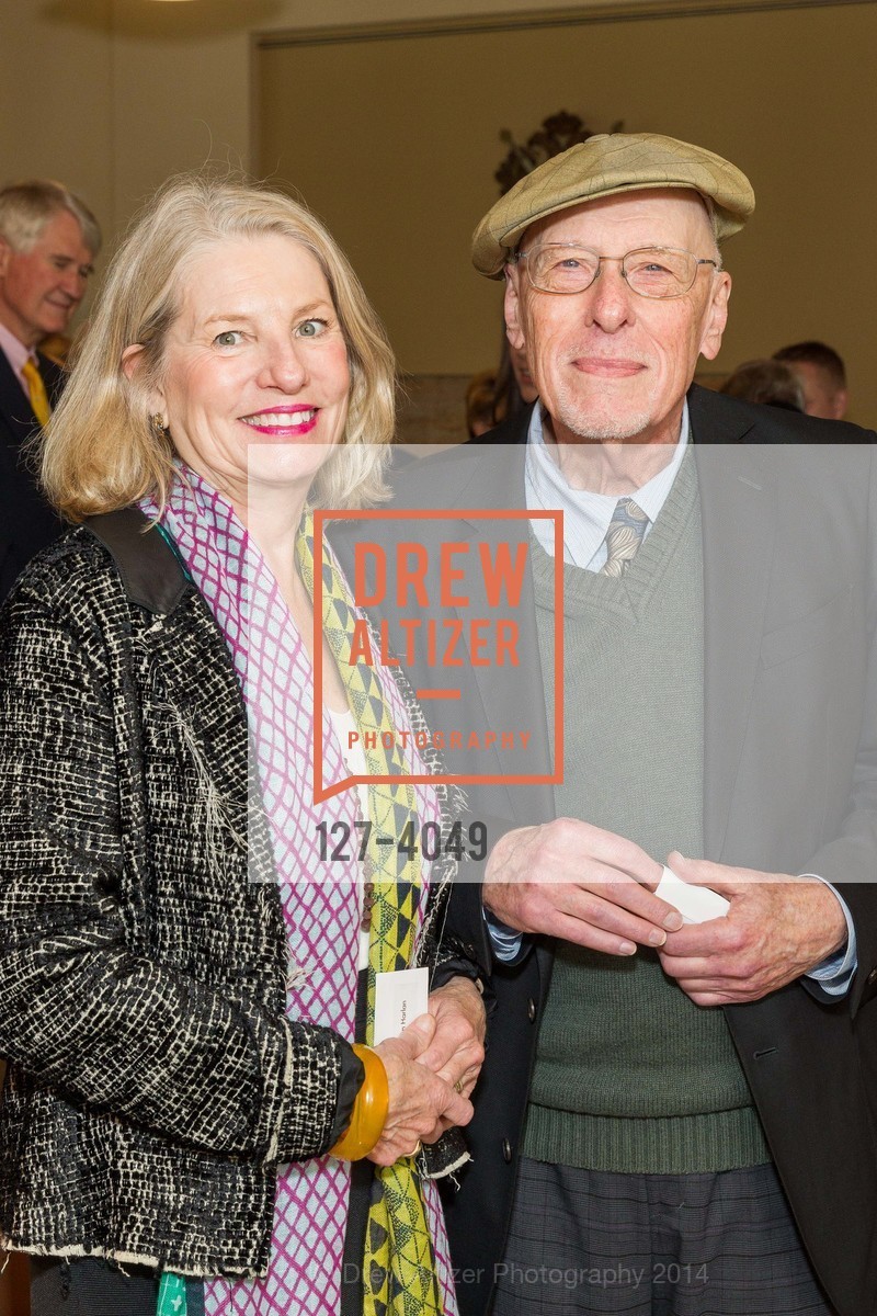 Irving Marcus, Sandy Shannonhouser, Jessie Ann Owens, Rachel Teagle, Ralph Hexter, Ground Breaking of the SHREM MUSEUM at the Robert and Margrit Mondavit Center for Performing Arts and UC Davis, US, March 1st, 2014, Photo #127-4049 Irving Marcus, Sandy Shannonhouser, Jessie Ann Owens, Rachel Teagle, Ralph Hexter, Photo #127-4049