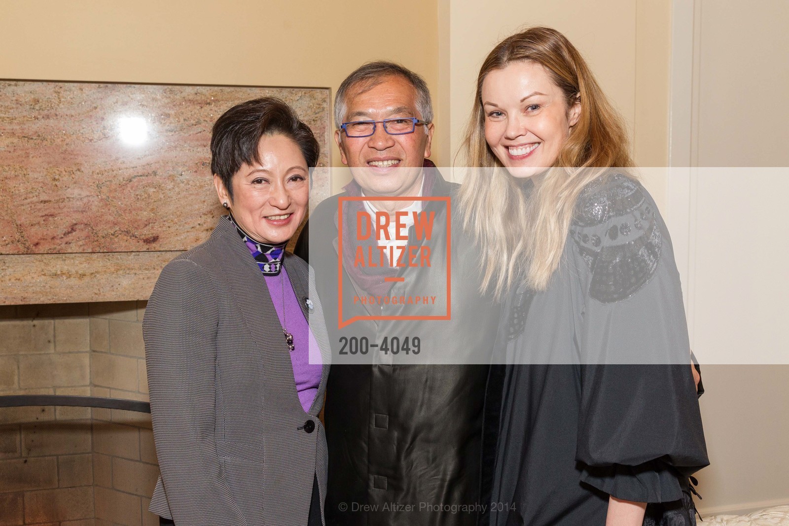 Doreen Ho, James Ho, Tatiana Sorokko, Ground Breaking of the SHREM MUSEUM at the Robert and Margrit Mondavit Center for Performing Arts and UC Davis, US, March 1st, 2014, Photo #200-4049 Doreen Ho, James Ho, Tatiana Sorokko, Photo #200-4049