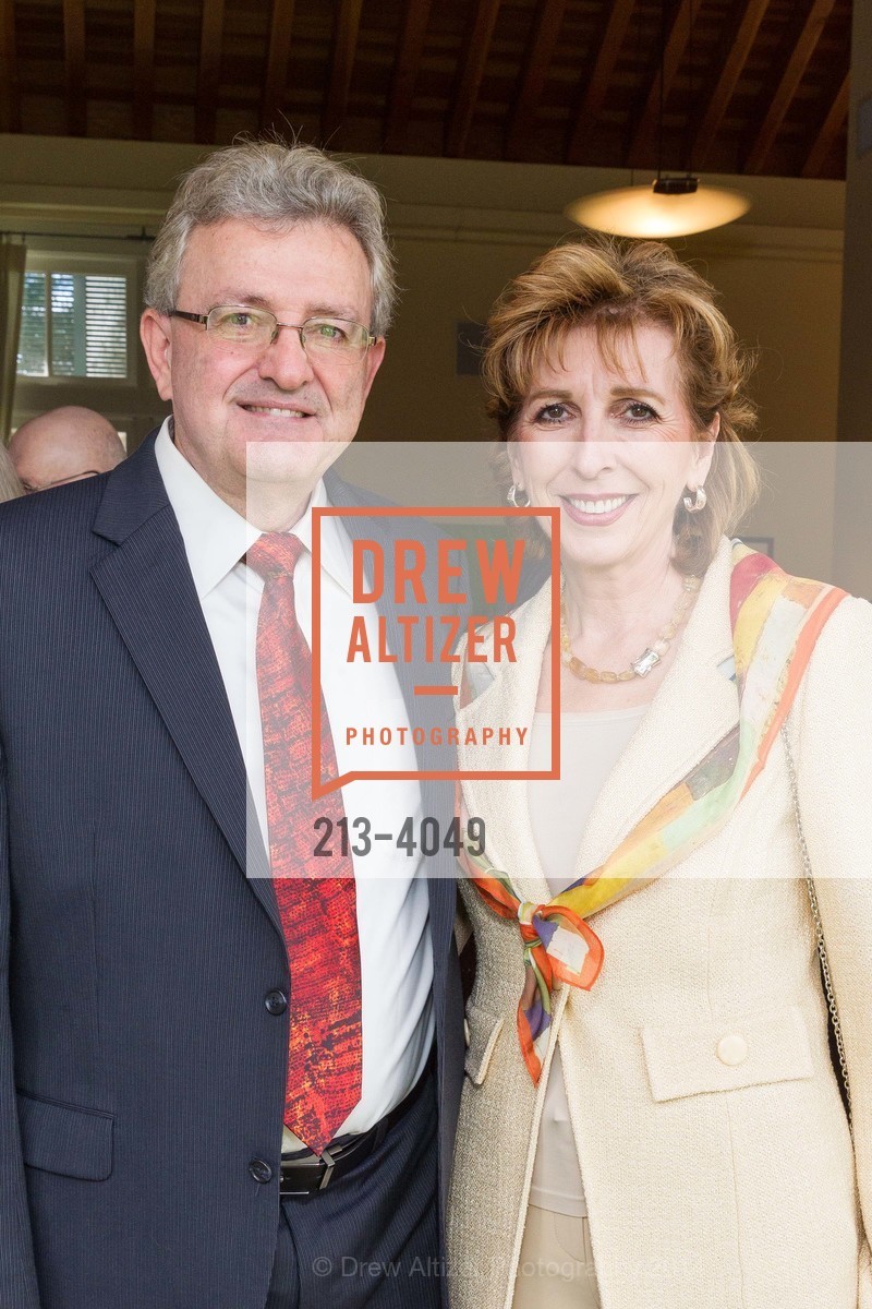 Spyros Tseregounis, Chancellor Linda Katehi, Ground Breaking of the SHREM MUSEUM at the Robert and Margrit Mondavit Center for Performing Arts and UC Davis, US, March 1st, 2014, Photo #213-4049 Spyros Tseregounis, Chancellor Linda Katehi, Photo #213-4049