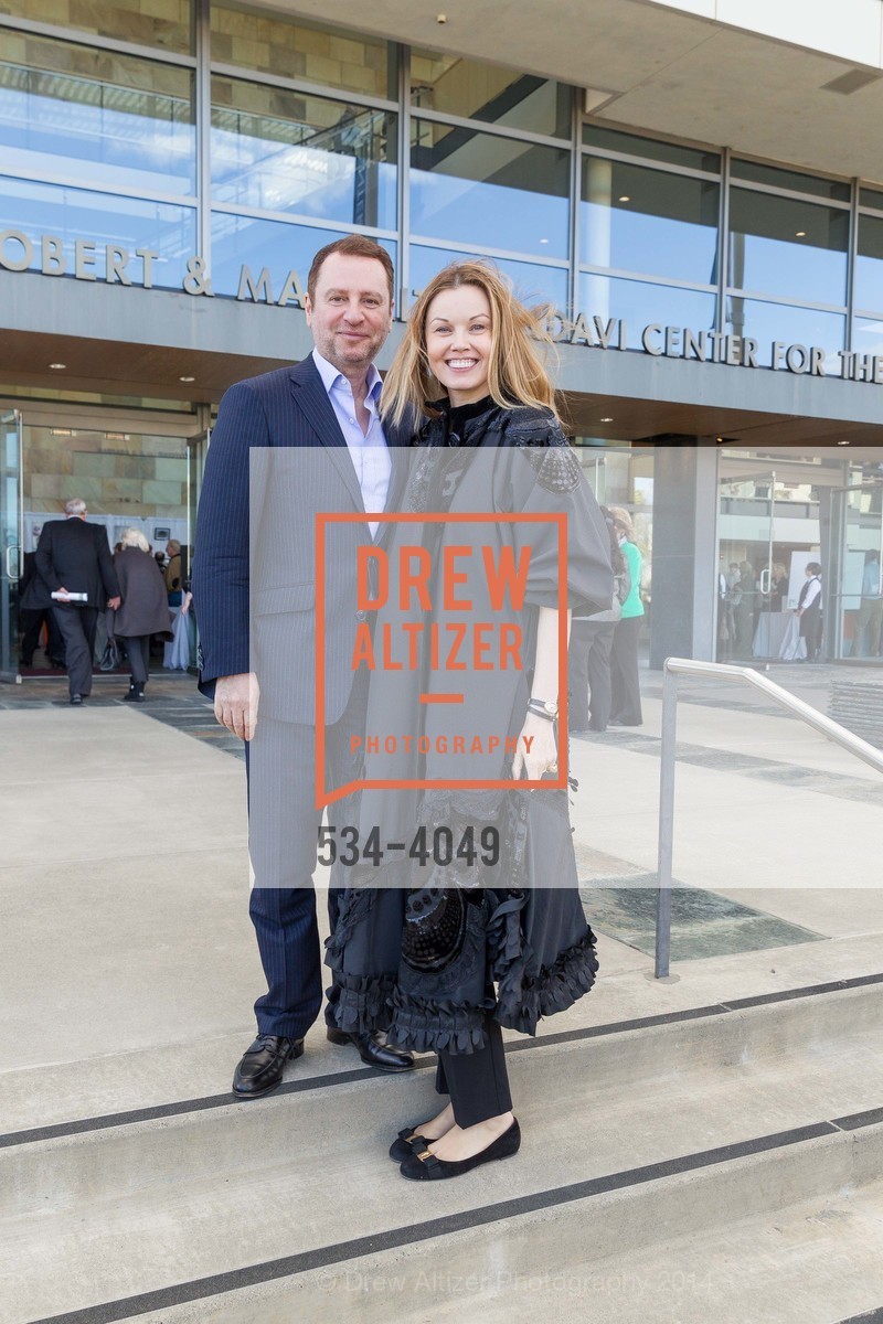 Serge Sorokko, Tatiana Sorokko, Ground Breaking of the SHREM MUSEUM at the Robert and Margrit Mondavit Center for Performing Arts and UC Davis, US, March 1st, 2014, Photo #534-4049 Serge Sorokko, Tatiana Sorokko, Photo #534-4049
