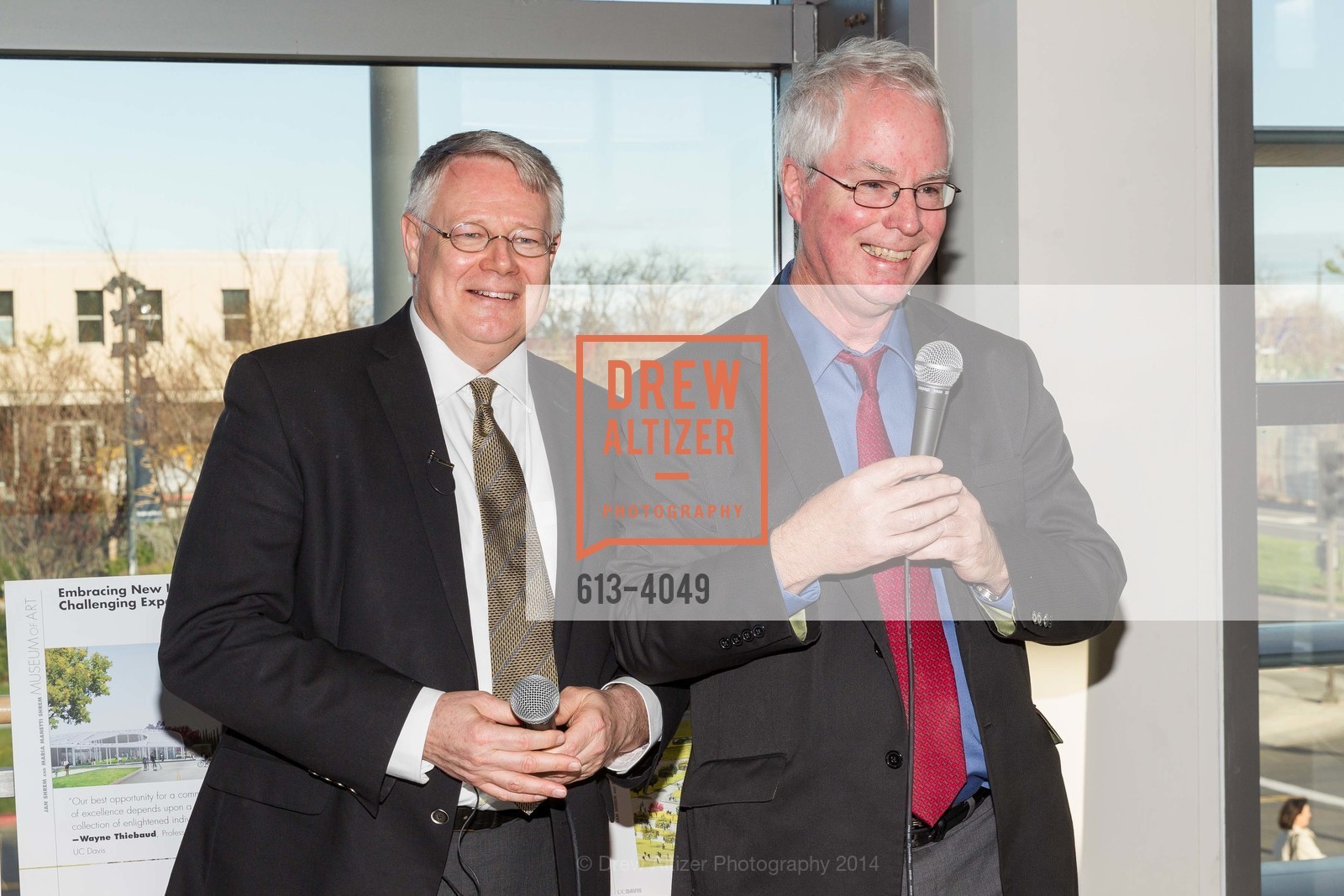 Karl Backus, Ground Breaking of the SHREM MUSEUM at the Robert and Margrit Mondavit Center for Performing Arts and UC Davis, US, March 1st, 2014, Photo #613-4049 Karl Backus, Photo #613-4049