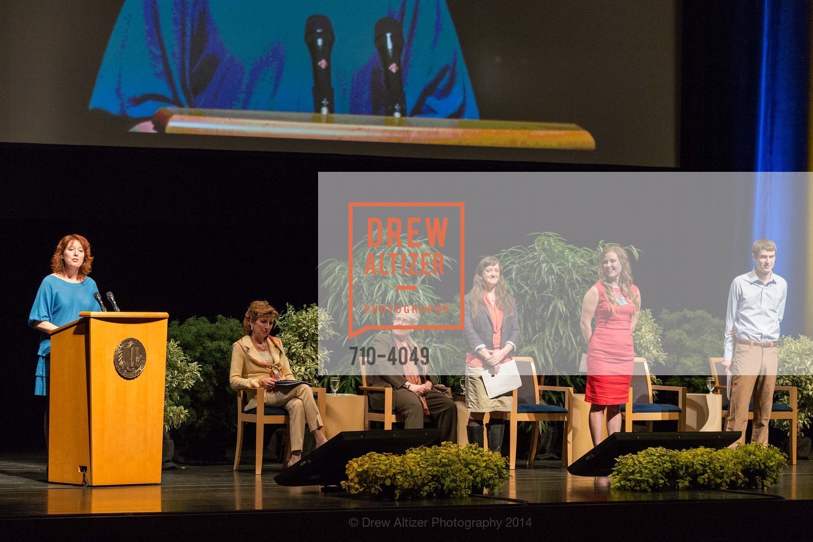 Rachel Teagle, Chancellor Linda Katehi, Jessie Ann Owens, Ground Breaking of the SHREM MUSEUM at the Robert and Margrit Mondavit Center for Performing Arts and UC Davis, US, March 1st, 2014, Photo #710-4049 Rachel Teagle, Chancellor Linda Katehi, Jessie Ann Owens, Photo #710-4049