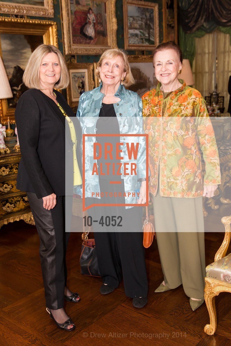 Dona Crowder, Marie Collins, Blanche Streeter, GETTY Hosts Philharmonia Baroque Orchestra, US, May 21st, 2014, Photo #10-4052 Dona Crowder, Marie Collins, Blanche Streeter, Photo #10-4052