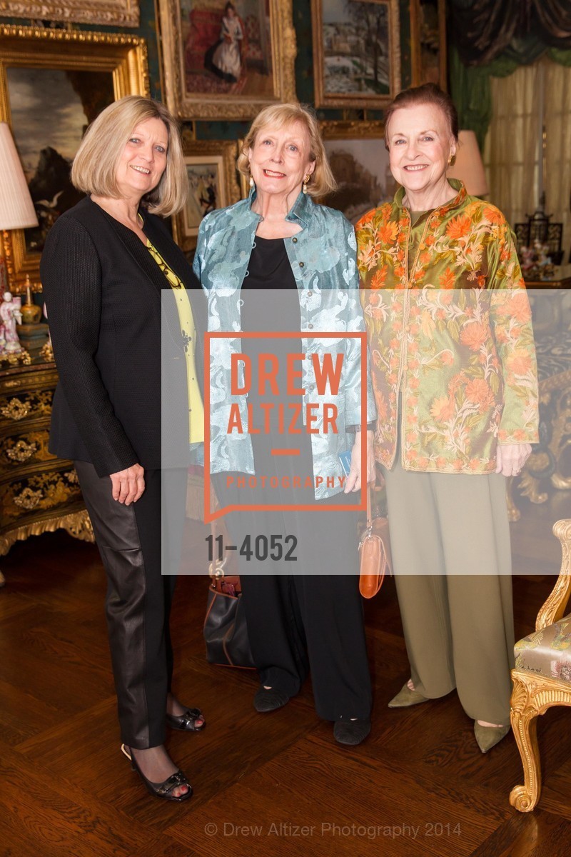 Dona Crowder, Marie Collins, Blanche Streeter, GETTY Hosts Philharmonia Baroque Orchestra, US, May 21st, 2014, Photo #11-4052 Dona Crowder, Marie Collins, Blanche Streeter, Photo #11-4052