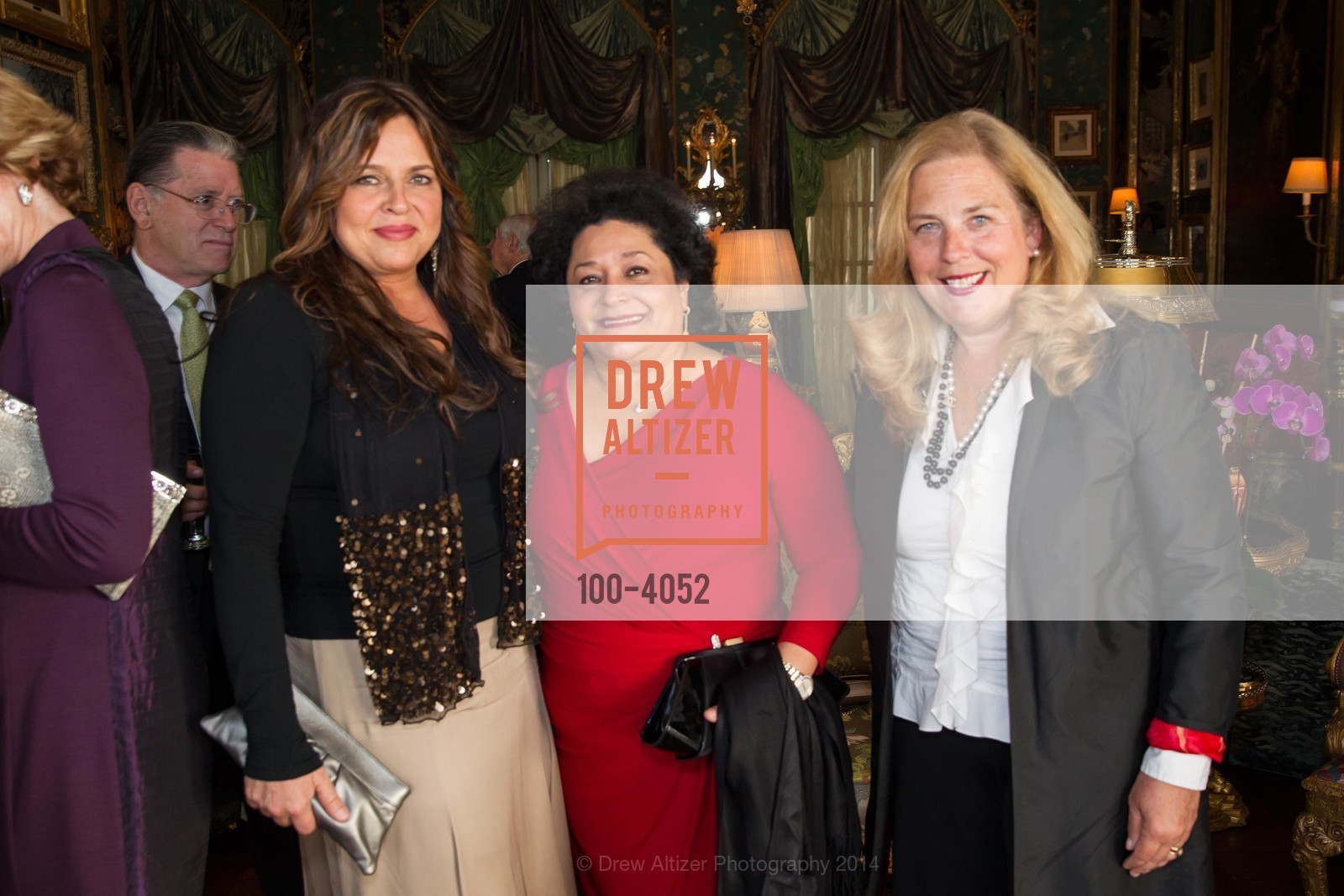 Nicole Bruntjen, Carmen Franceschi, Celine Curran, GETTY Hosts Philharmonia Baroque Orchestra, US, May 21st, 2014, Photo #100-4052 Nicole Bruntjen, Carmen Franceschi, Celine Curran, Photo #100-4052