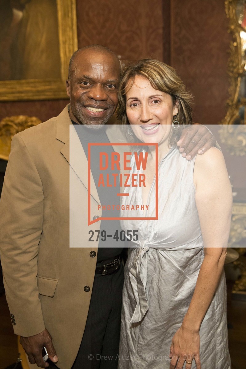 Peter Callender, Domenique Lazano, CAL SHAKES Cocktail Reception, US, September 18th, 2014, Photo #279-4055 Peter Callender, Domenique Lazano, Photo #279-4055