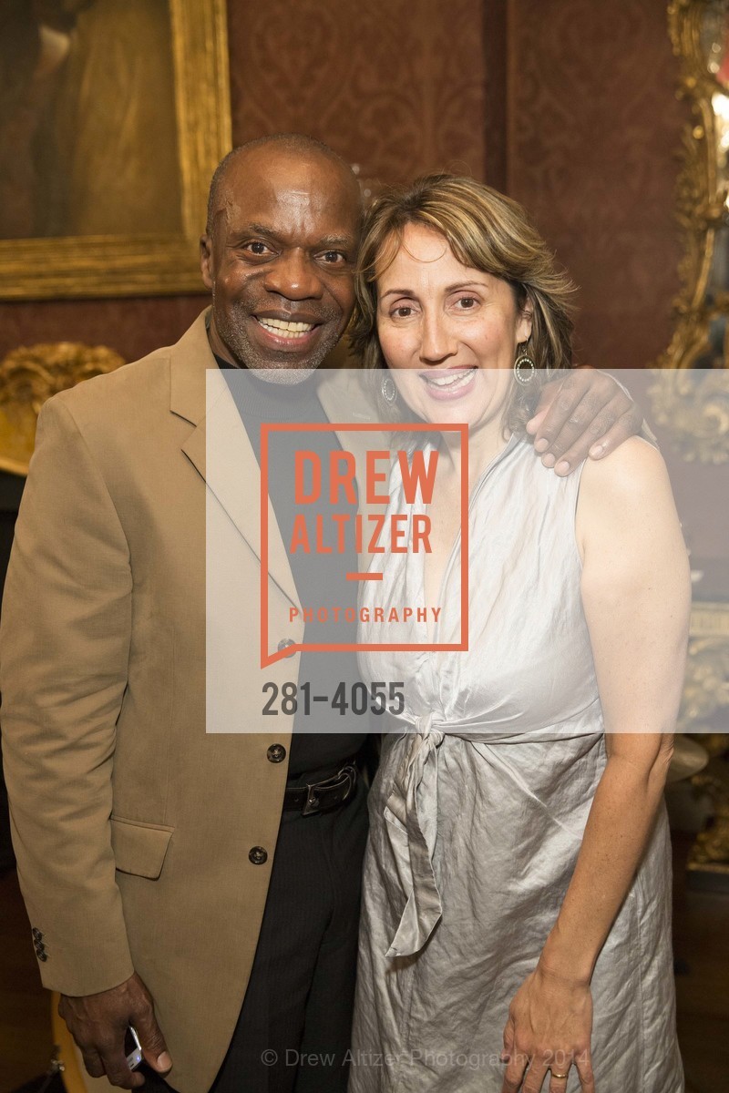 Peter Callender, Domenique Lazano, CAL SHAKES Cocktail Reception, US, September 18th, 2014, Photo #281-4055 Peter Callender, Domenique Lazano, Photo #281-4055