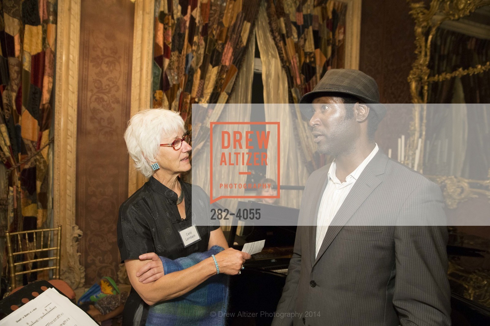 Carol Leimbach, Dillon Vado, CAL SHAKES Cocktail Reception, US, September 18th, 2014, Photo #282-4055 Carol Leimbach, Dillon Vado, Photo #282-4055