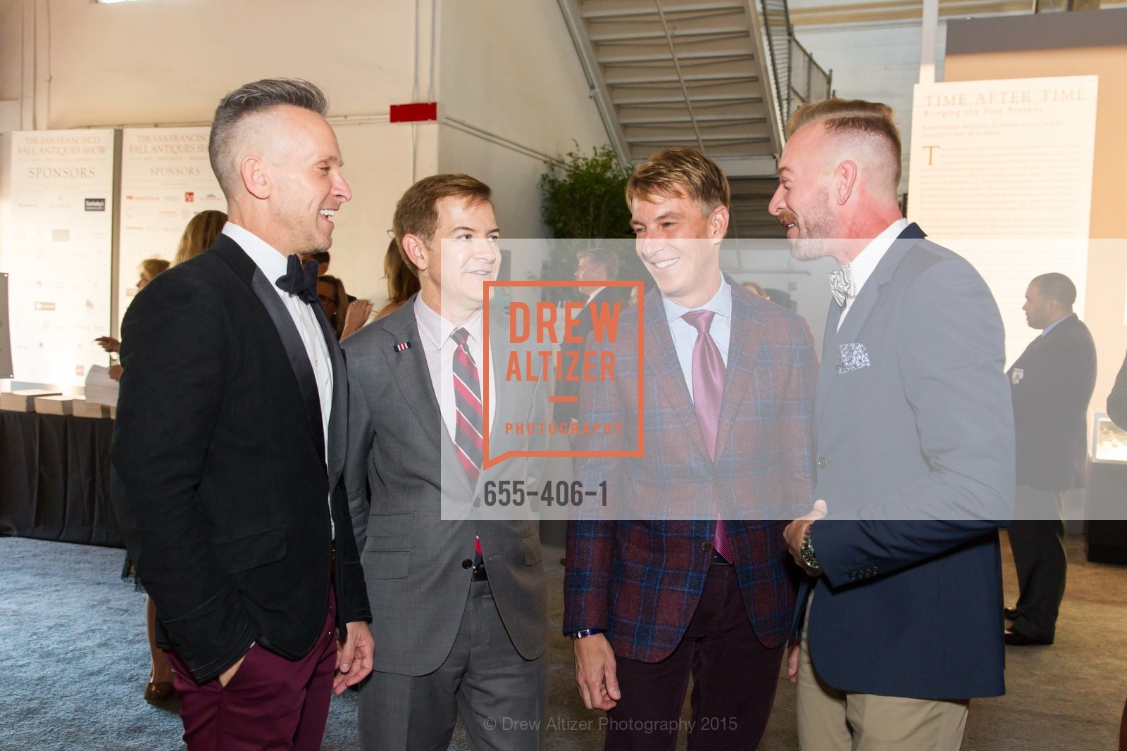 Jay Jeffers, Trent Norris, Jack Calhoun, Michael Purdy, The San Francisco Fall Antiques Show, Festival Pavilion, Fort Mason, October 21st, 2015,Drew Altizer, Drew Altizer Photography, full-service event agency, private events, San Francisco photographer, photographer California