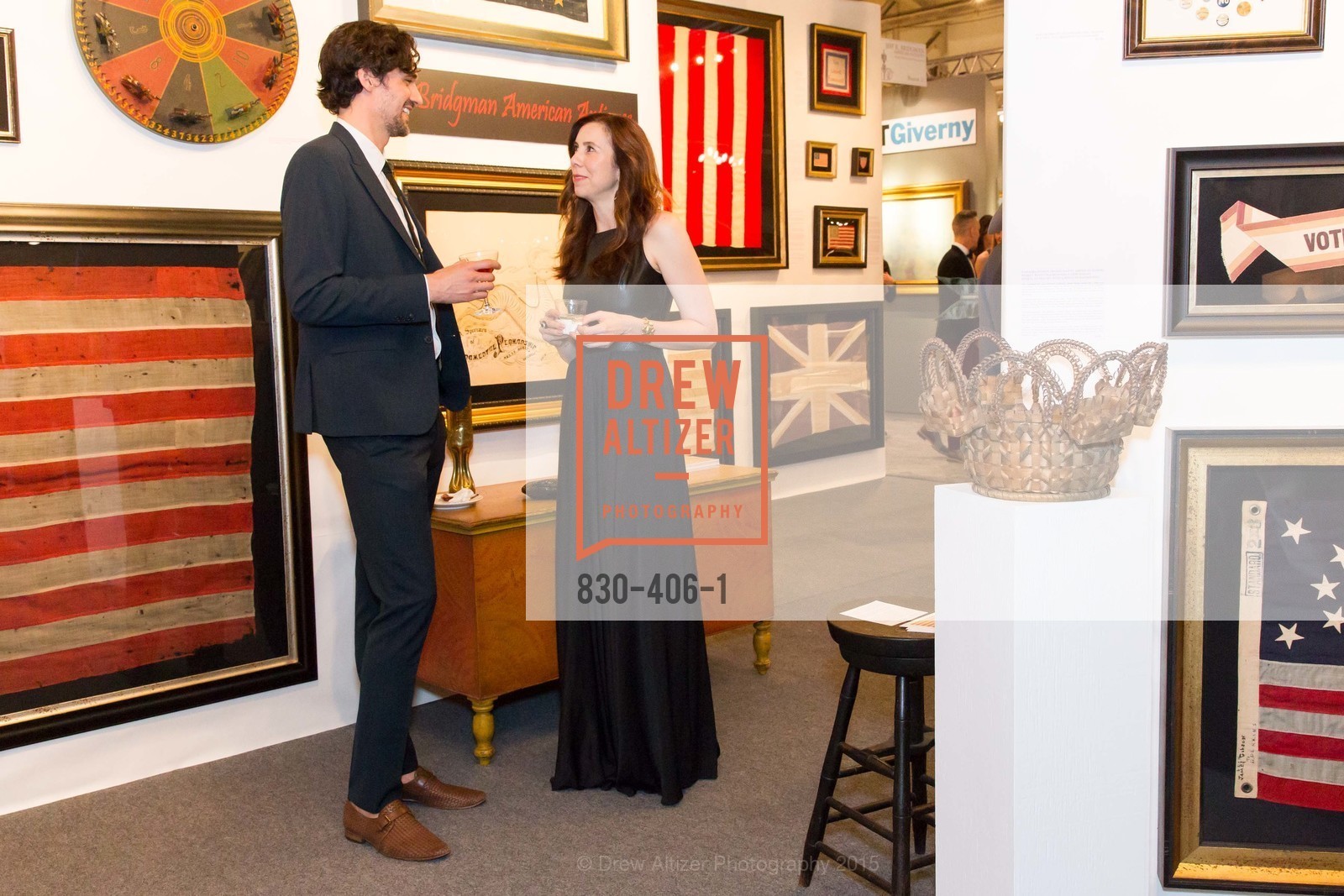 Tony Vollmer, Allison Salazar, The San Francisco Fall Antiques Show, Festival Pavilion, Fort Mason, October 21st, 2015,Drew Altizer, Drew Altizer Photography, full-service event agency, private events, San Francisco photographer, photographer California