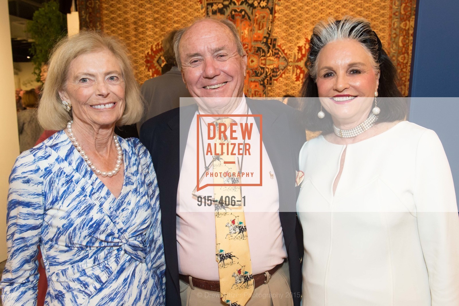 Marianne Cope, Dean Woodman, Diane Chapman, The San Francisco Fall Antiques Show, Festival Pavilion, Fort Mason. Festival Pavilion, Fort Mason, October 21st, 2015, Photo #915-406-1 Marianne Cope, Dean Woodman, Diane Chapman, Photo #915-406-1
