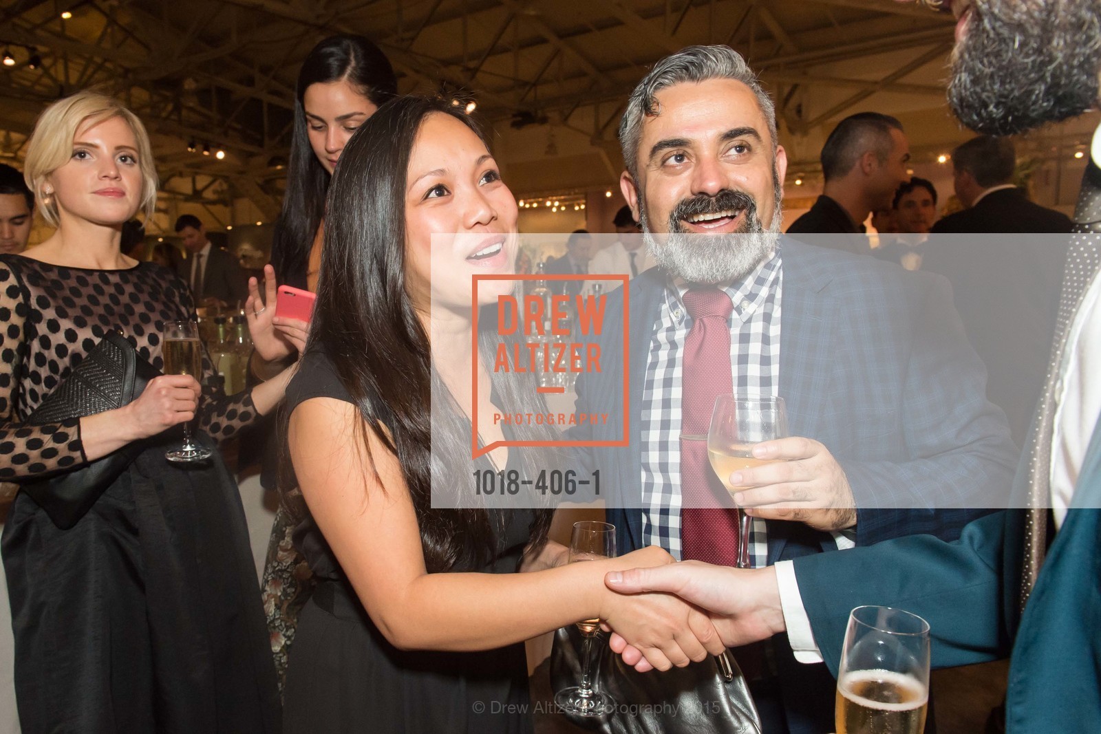 Lisa Saechao, Marco Zamora, The San Francisco Fall Antiques Show, Festival Pavilion, Fort Mason. Festival Pavilion, Fort Mason, October 21st, 2015, Photo #1018-406-1 Lisa Saechao, Marco Zamora, Photo #1018-406-1