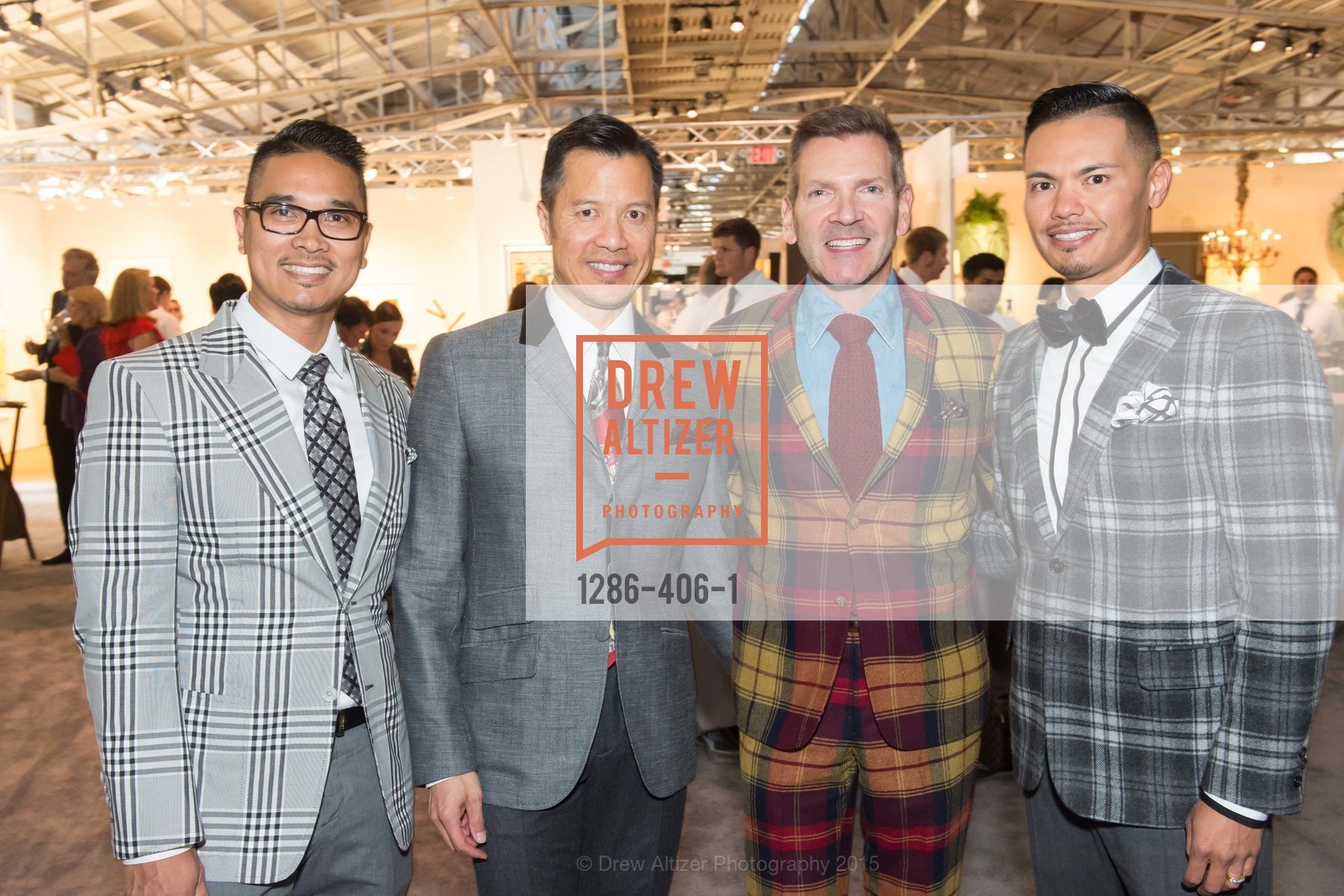 Randy Anzaldo, Kevin Yee, Eric Petsinger, Jason Legaspi, The San Francisco Fall Antiques Show, Festival Pavilion, Fort Mason, October 21st, 2015,Drew Altizer, Drew Altizer Photography, full-service agency, private events, San Francisco photographer, photographer california