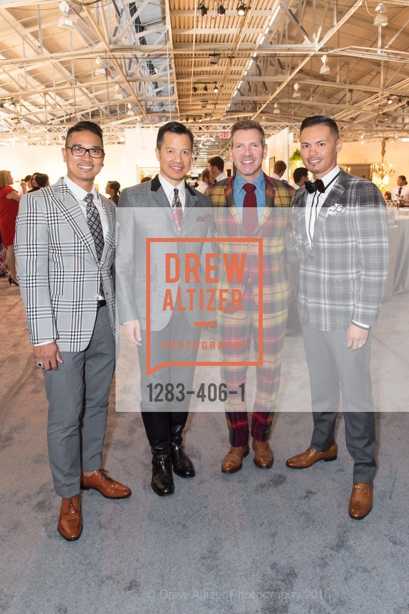 Randy Anzaldo, Kevin Yee, Eric Petsinger, Jason Legaspi, The San Francisco Fall Antiques Show, Festival Pavilion, Fort Mason, October 21st, 2015,Drew Altizer, Drew Altizer Photography, full-service event agency, private events, San Francisco photographer, photographer California