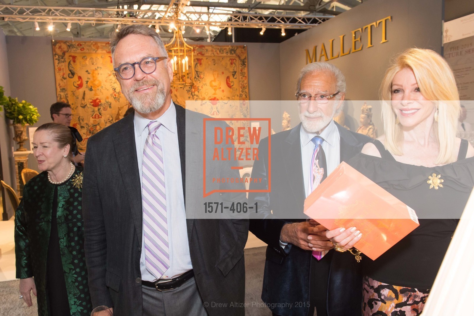 Nion McEvoy, Ted Diekel, Pamela Deikel, The San Francisco Fall Antiques Show, Festival Pavilion, Fort Mason, October 21st, 2015,Drew Altizer, Drew Altizer Photography, full-service agency, private events, San Francisco photographer, photographer california