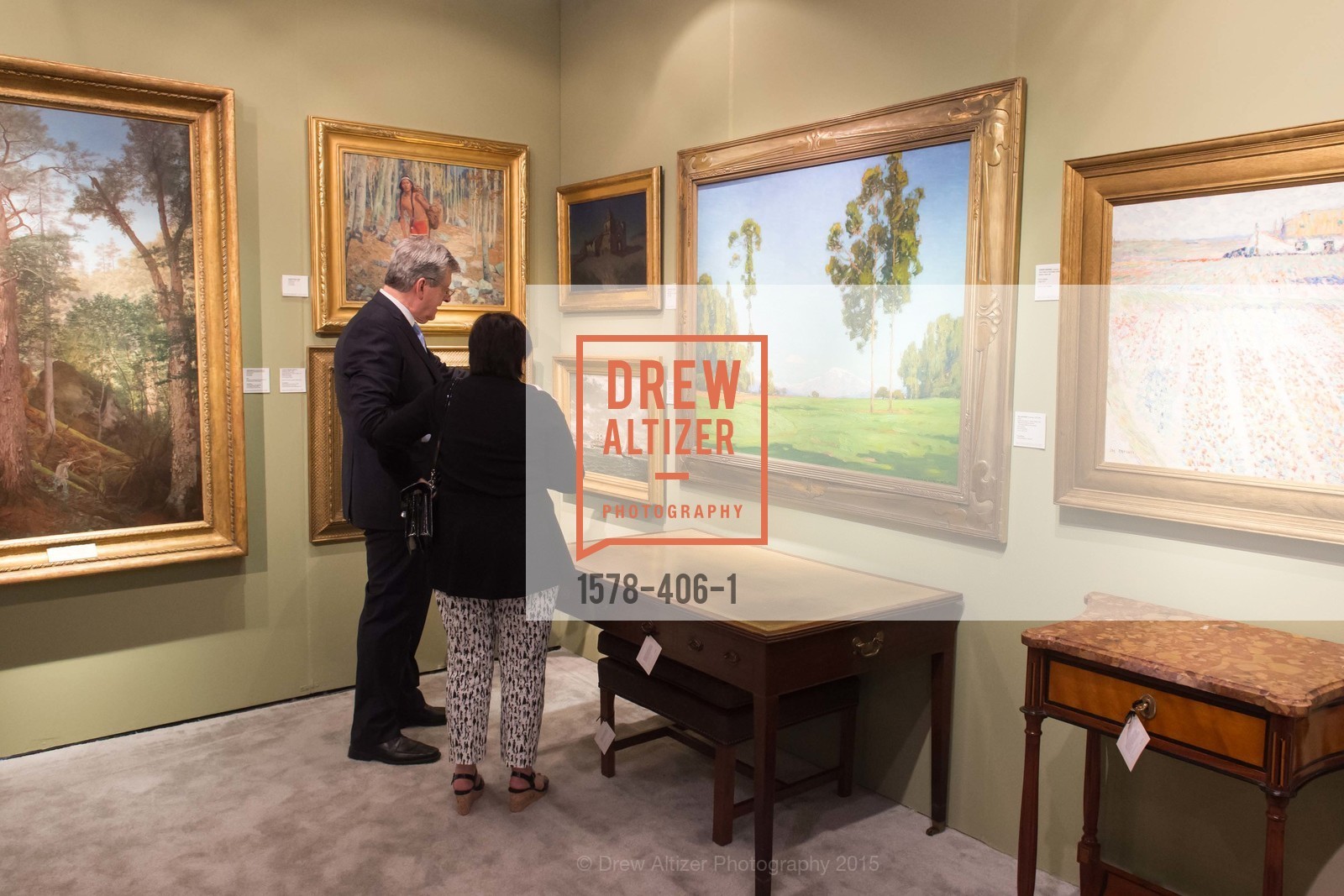 Atmosphere, The San Francisco Fall Antiques Show, Festival Pavilion, Fort Mason, October 21st, 2015,Drew Altizer, Drew Altizer Photography, full-service agency, private events, San Francisco photographer, photographer california