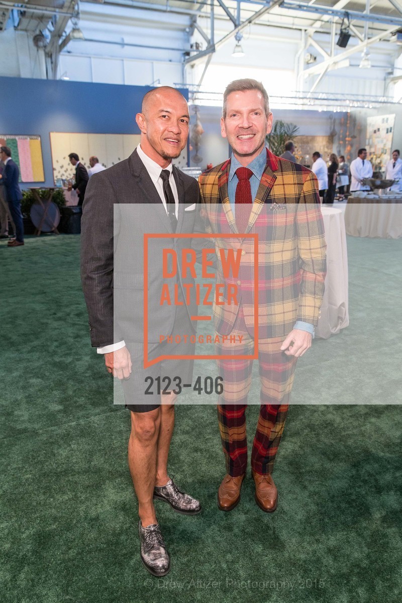 Troy Anicete, Eric Petsinger, The San Francisco Fall Antiques Show, Festival Pavilion, Fort Mason. Festival Pavilion, Fort Mason, October 21st, 2015, Photo #2123-406 Troy Anicete, Eric Petsinger, Photo #2123-406