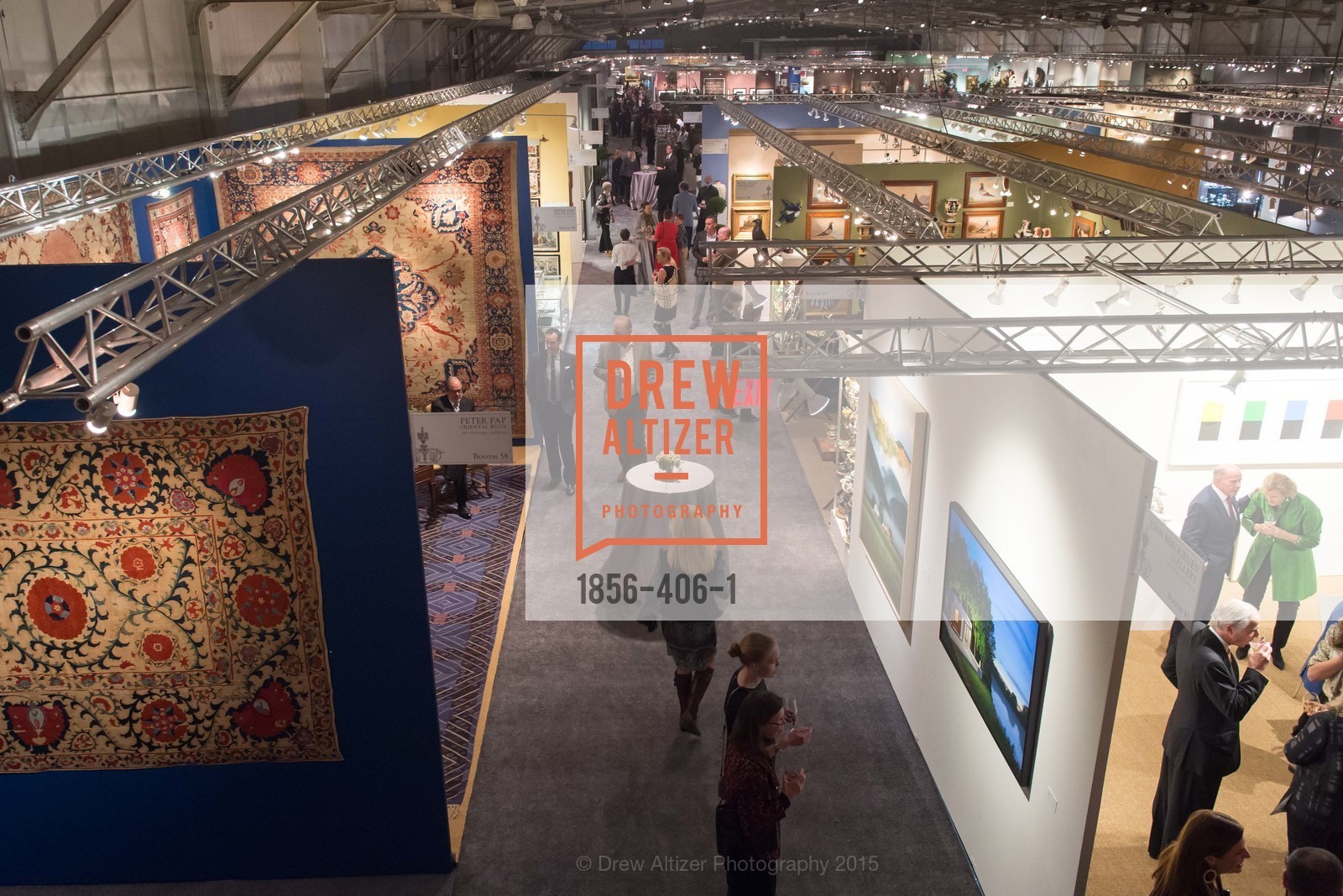 Atmosphere, The San Francisco Fall Antiques Show, Festival Pavilion, Fort Mason, October 21st, 2015,Drew Altizer, Drew Altizer Photography, full-service agency, private events, San Francisco photographer, photographer california