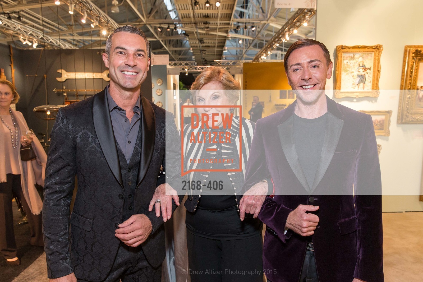 Jerome Molles, Lois Lehrman, Mark Rhoades, The San Francisco Fall Antiques Show, Festival Pavilion, Fort Mason, October 21st, 2015,Drew Altizer, Drew Altizer Photography, full-service agency, private events, San Francisco photographer, photographer california