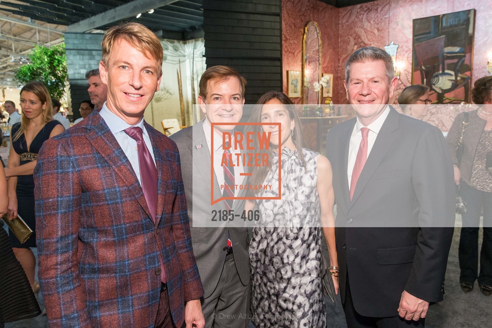 Jeff Calhoun, Trent Norris, Lisa Podos, Richard Benefield, The San Francisco Fall Antiques Show, Festival Pavilion, Fort Mason, October 21st, 2015