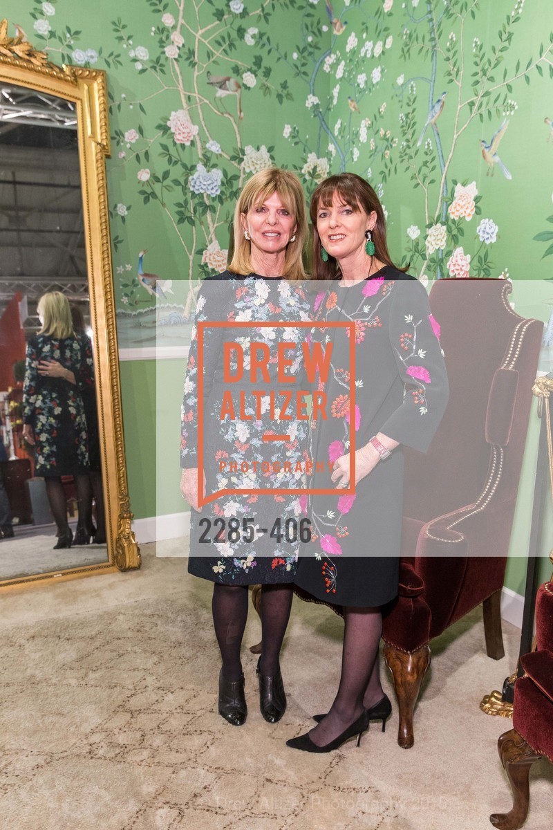 Susan Niven, Allison Speer, The San Francisco Fall Antiques Show, Festival Pavilion, Fort Mason. Festival Pavilion, Fort Mason, October 21st, 2015, Photo #2285-406 Susan Niven, Allison Speer, Photo #2285-406