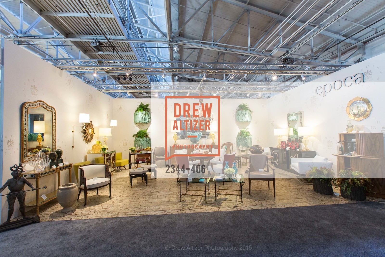 Atmosphere, The San Francisco Fall Antiques Show, Festival Pavilion, Fort Mason, October 21st, 2015,Drew Altizer, Drew Altizer Photography, full-service agency, private events, San Francisco photographer, photographer california