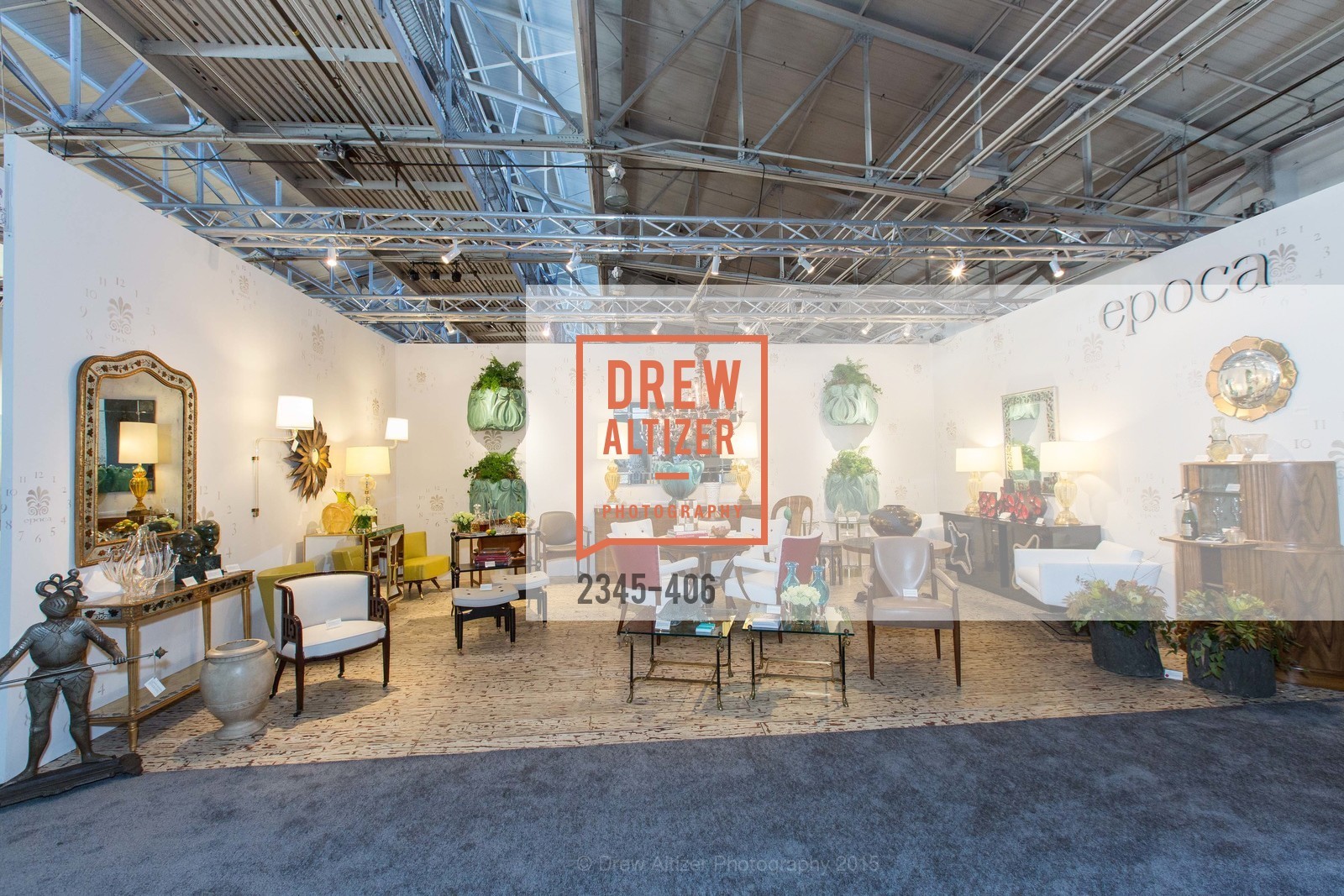 Atmosphere, The San Francisco Fall Antiques Show, Festival Pavilion, Fort Mason, October 21st, 2015,Drew Altizer, Drew Altizer Photography, full-service agency, private events, San Francisco photographer, photographer california