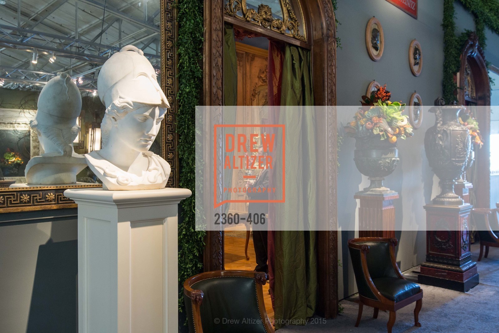 Atmosphere, The San Francisco Fall Antiques Show, Festival Pavilion, Fort Mason, October 21st, 2015,Drew Altizer, Drew Altizer Photography, full-service agency, private events, San Francisco photographer, photographer california