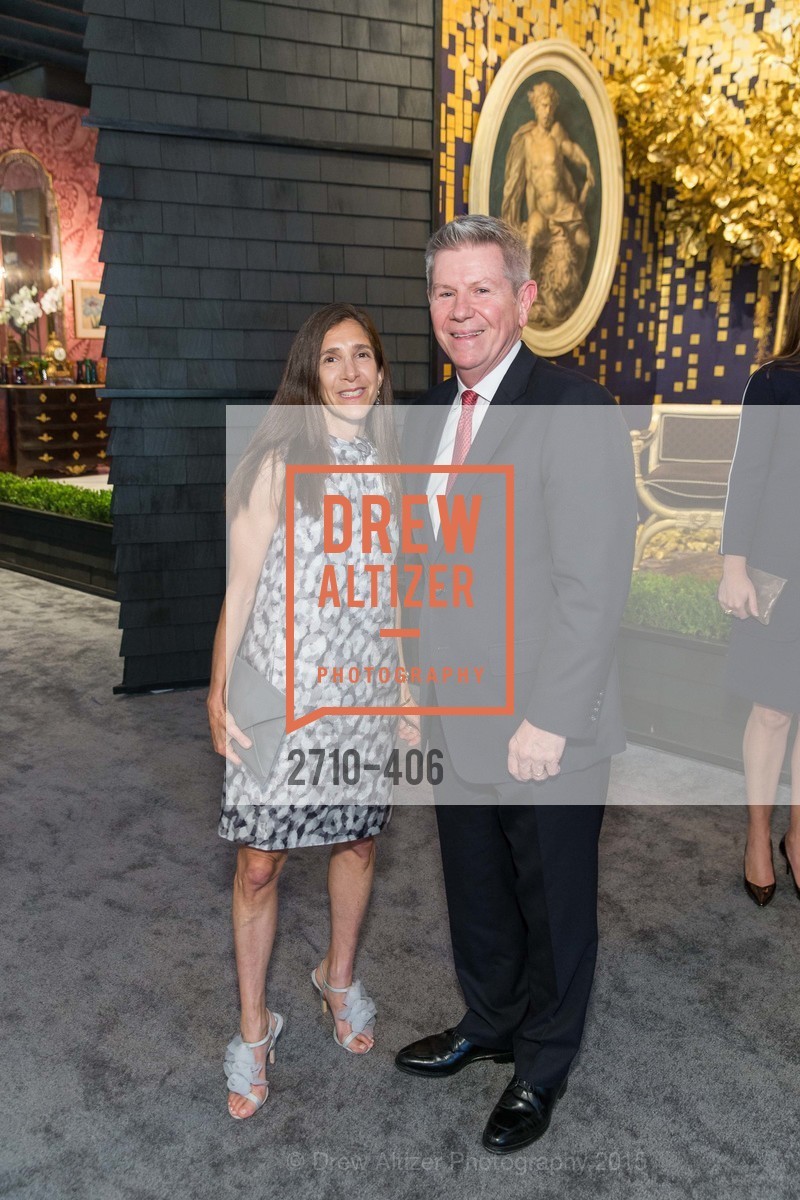 Lisa Podos, Richard Benefield, The San Francisco Fall Antiques Show, Festival Pavilion, Fort Mason. Festival Pavilion, Fort Mason, October 21st, 2015, Photo #2710-406 Lisa Podos, Richard Benefield, Photo #2710-406